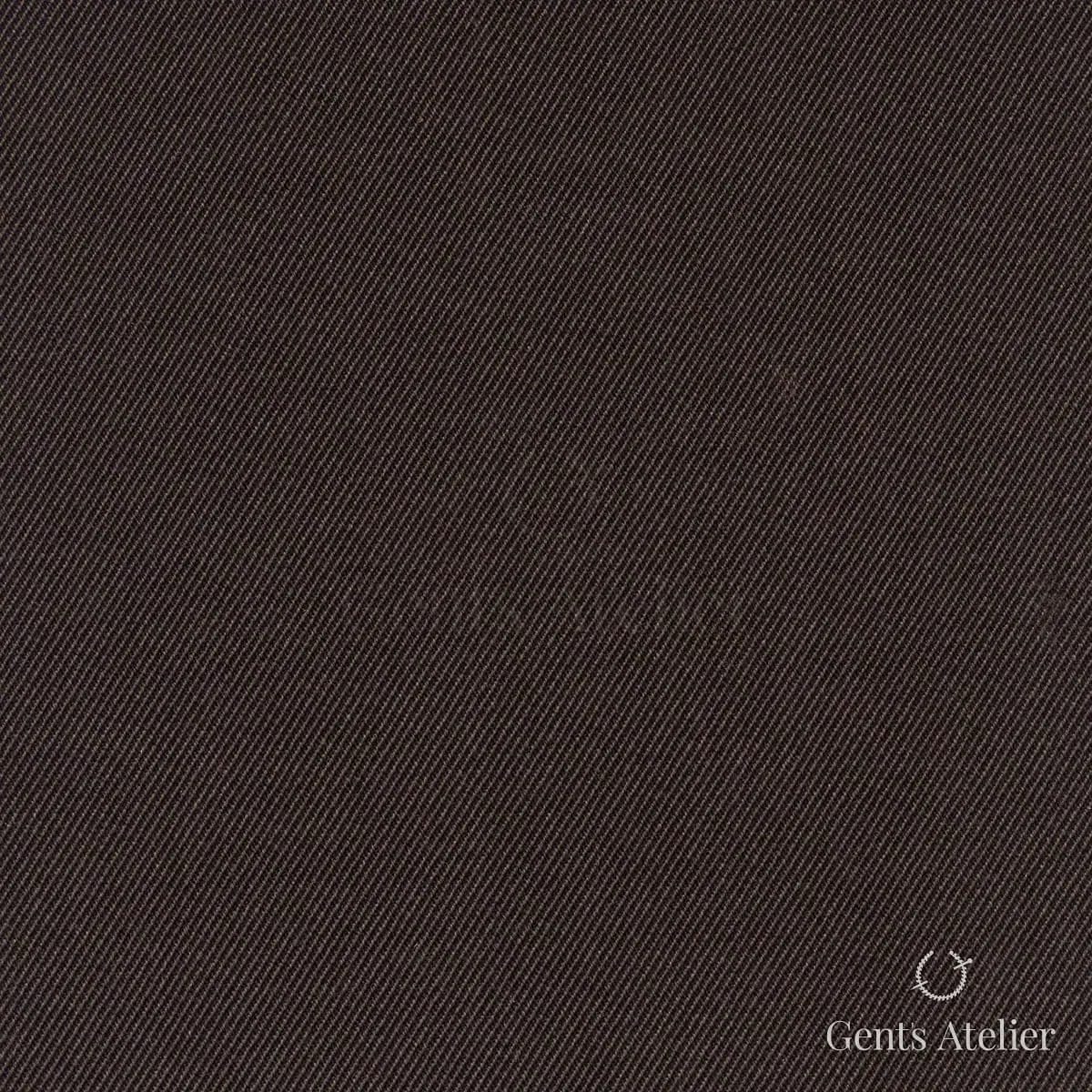 Костюм из Ermenegildo Zegna 59207 — тёмно-коричневый, 100% шёлк
