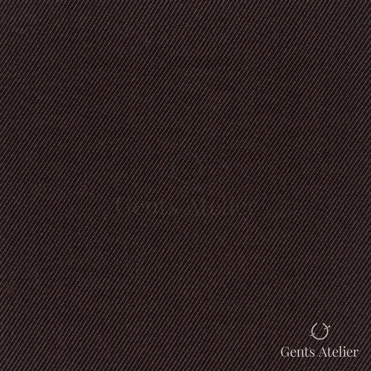 Зимний костюм из Ermenegildo Zegna 59210 — тёмно-коричневый, 100% шёлк