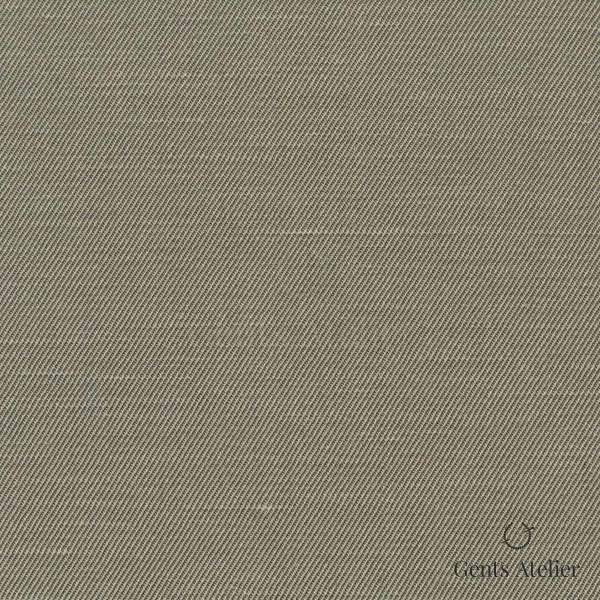 Костюм из Ermenegildo Zegna 59219 — оливковый, 62% шёлк, 38% лён