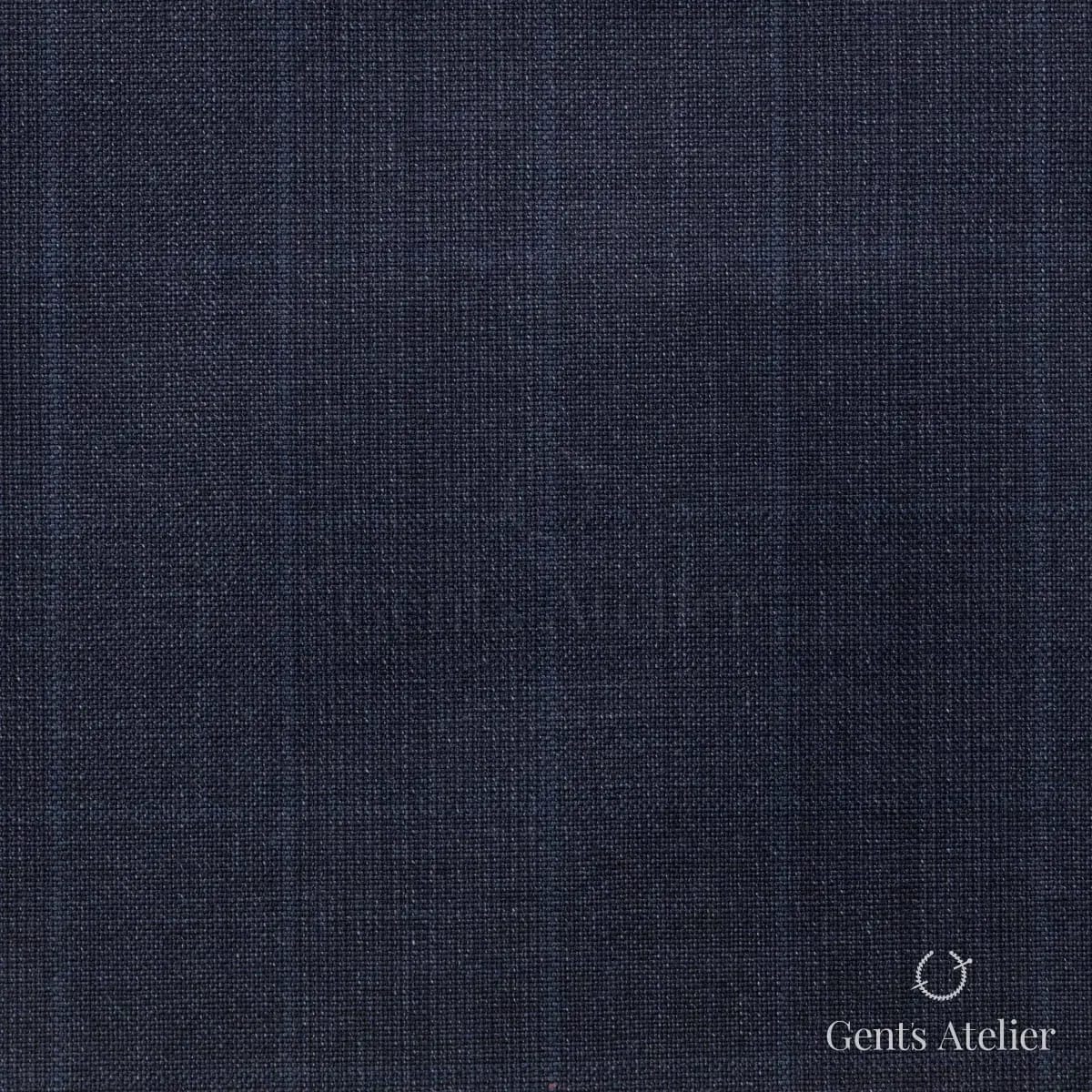 Костюм из Ermenegildo Zegna 4617 — тёмно-синий, 100% шерсть
