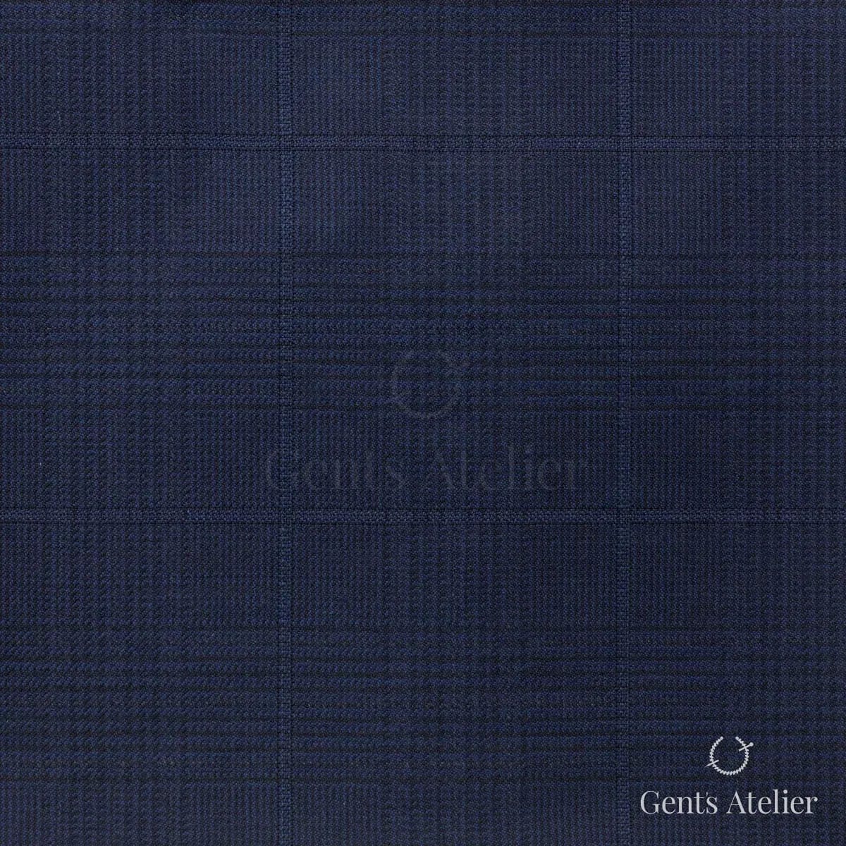 Костюм из Ermenegildo Zegna 4618 — тёмно-синий, 100% шерсть