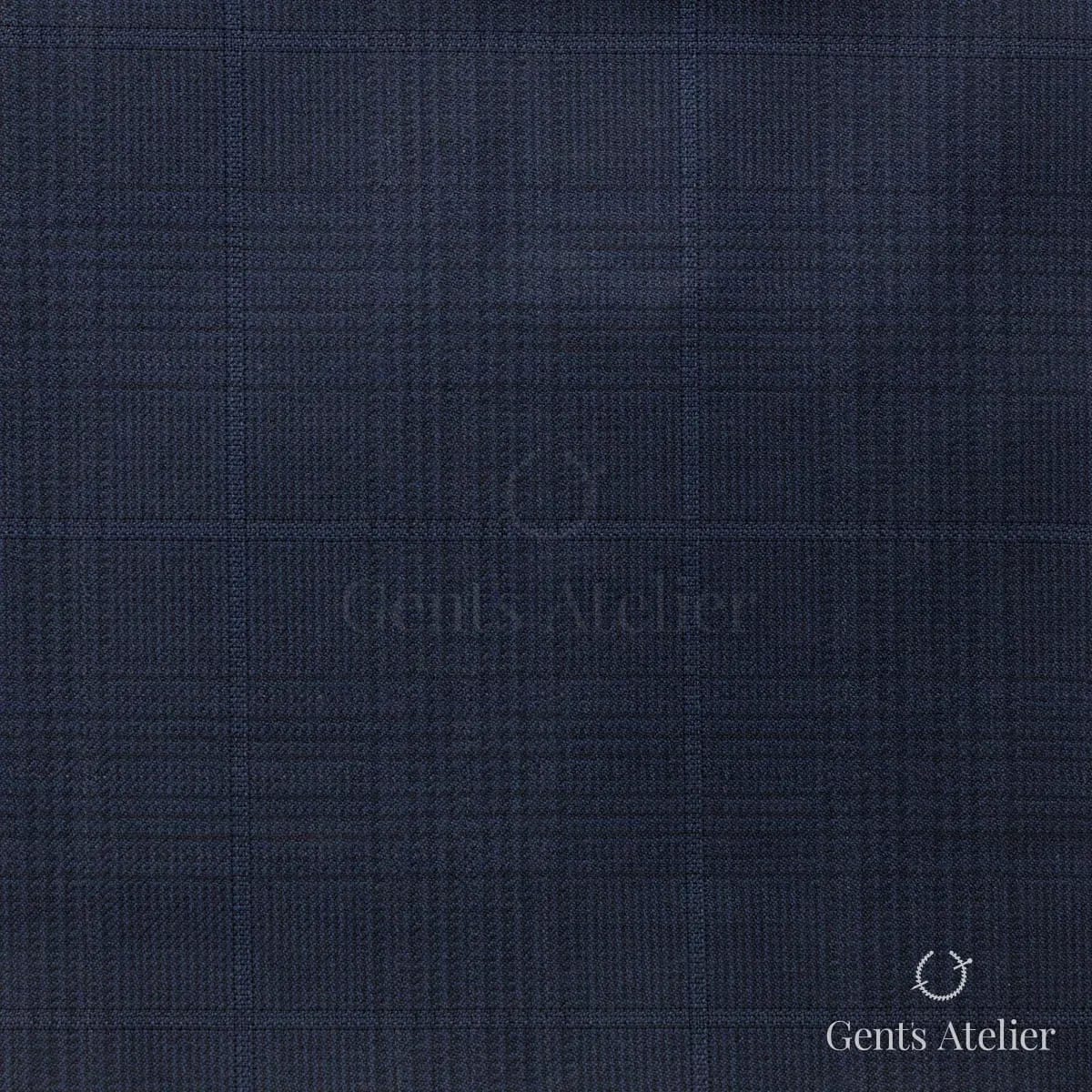Костюм из Ermenegildo Zegna 4619 — тёмно-синий, 100% шерсть