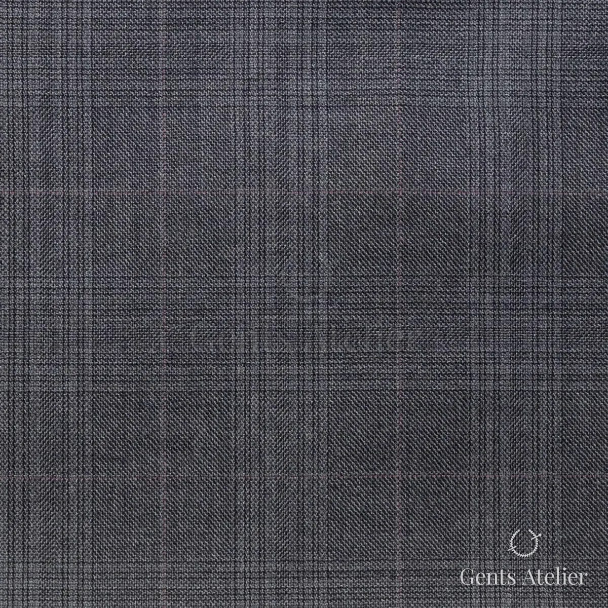 Костюм из Ermenegildo Zegna 4583 — серый, 100% шерсть