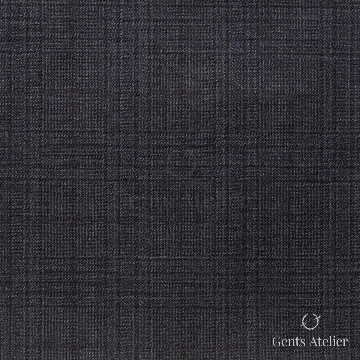 Костюм из Ermenegildo Zegna 4381 — тёмно-синий, 100% шерсть