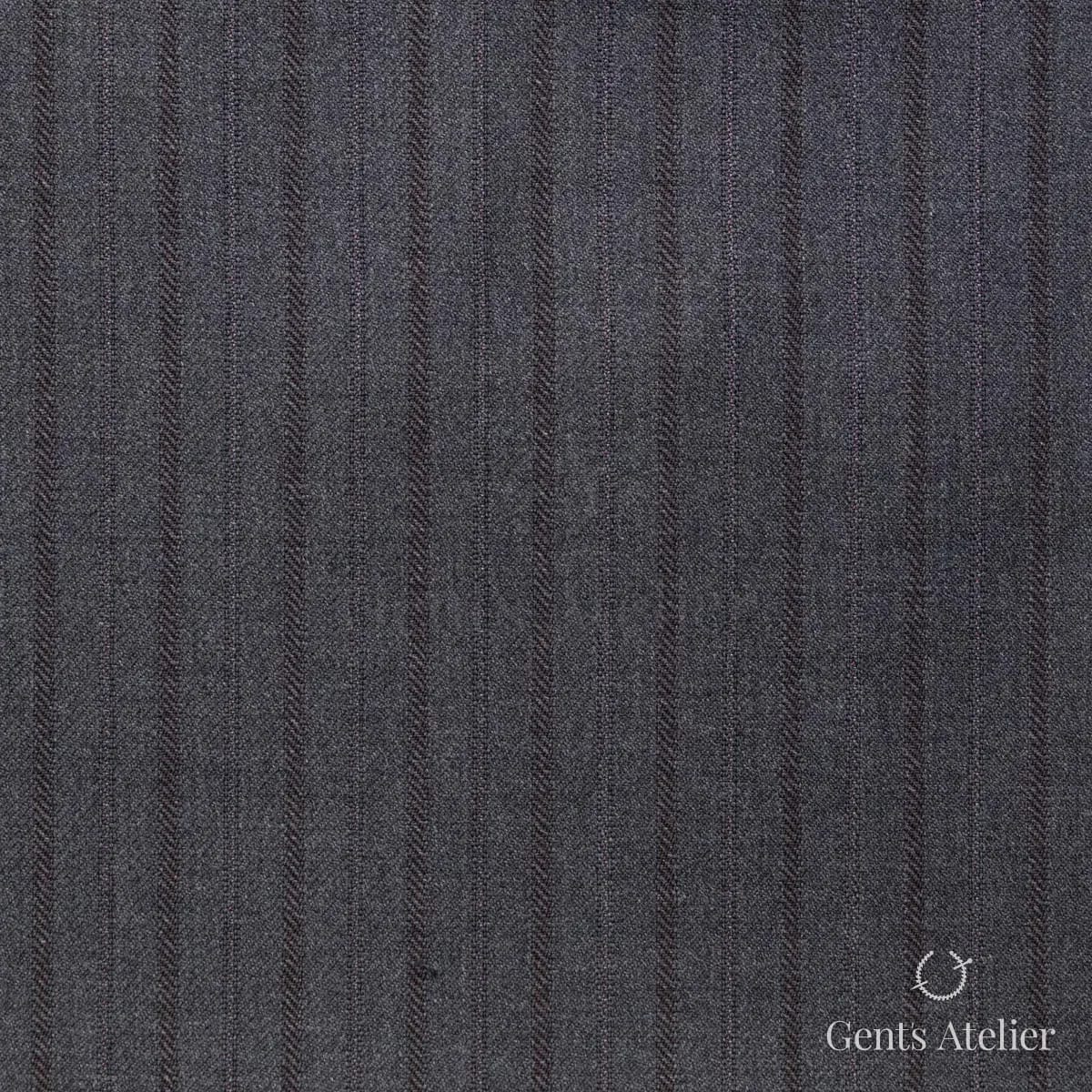 Костюм из Ermenegildo Zegna 4383 — тёмно-синий, 100% шерсть
