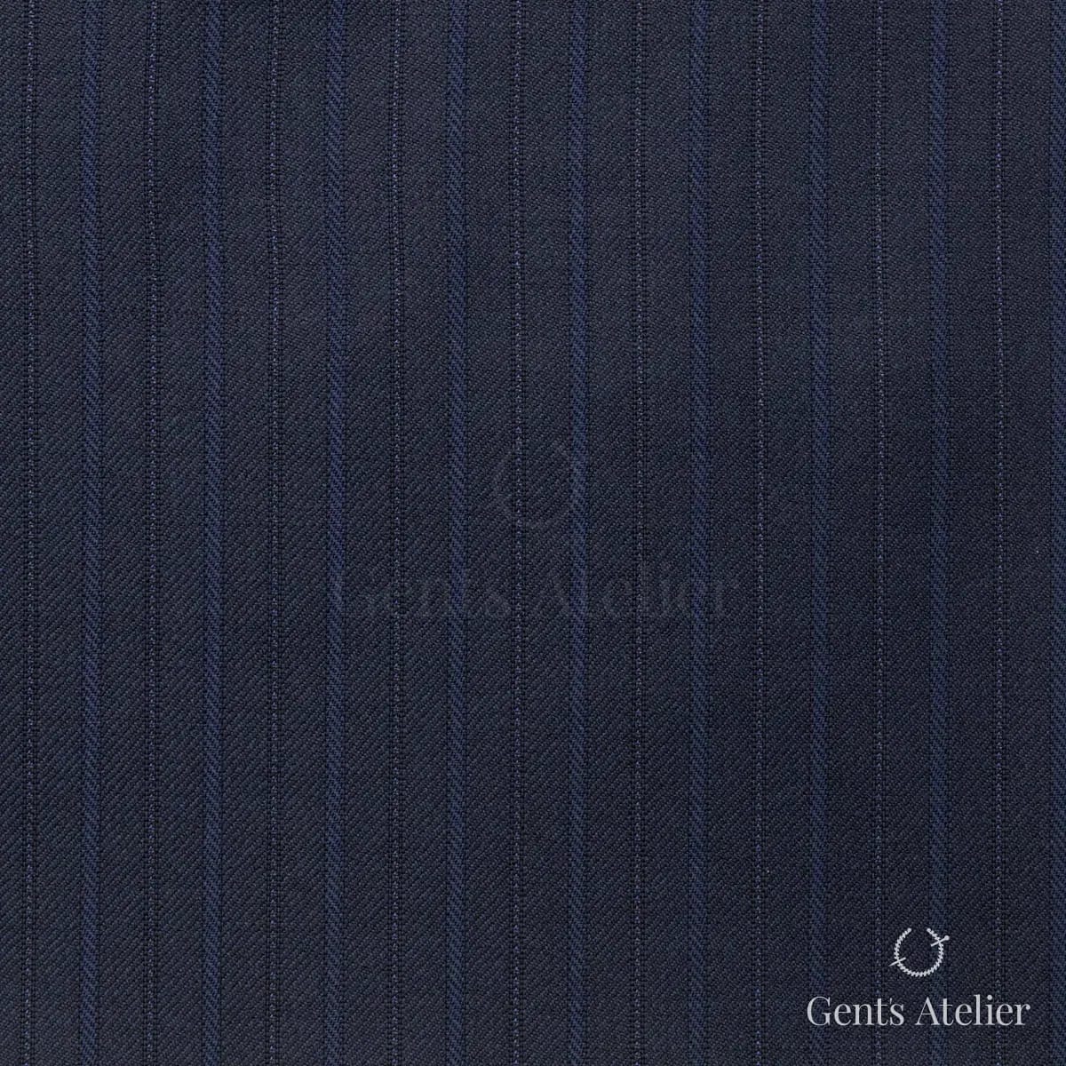 Костюм из Ermenegildo Zegna 4385 — тёмно-синий, 100% шерсть