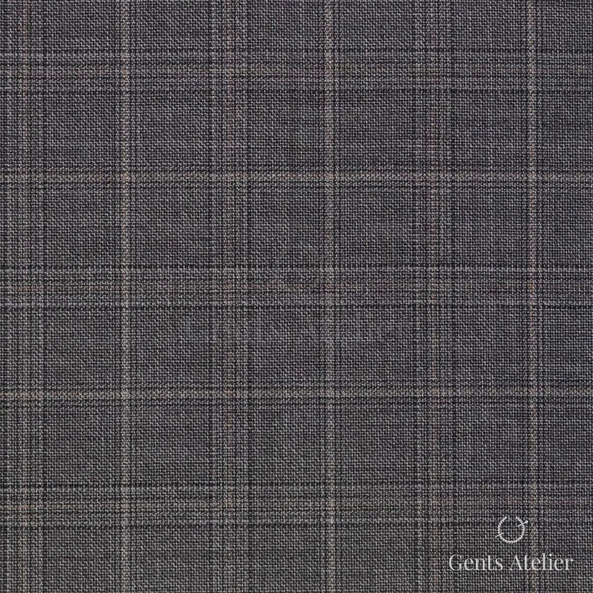 Костюм из Ermenegildo Zegna 4594 — тёмно-серый, 100% шерсть