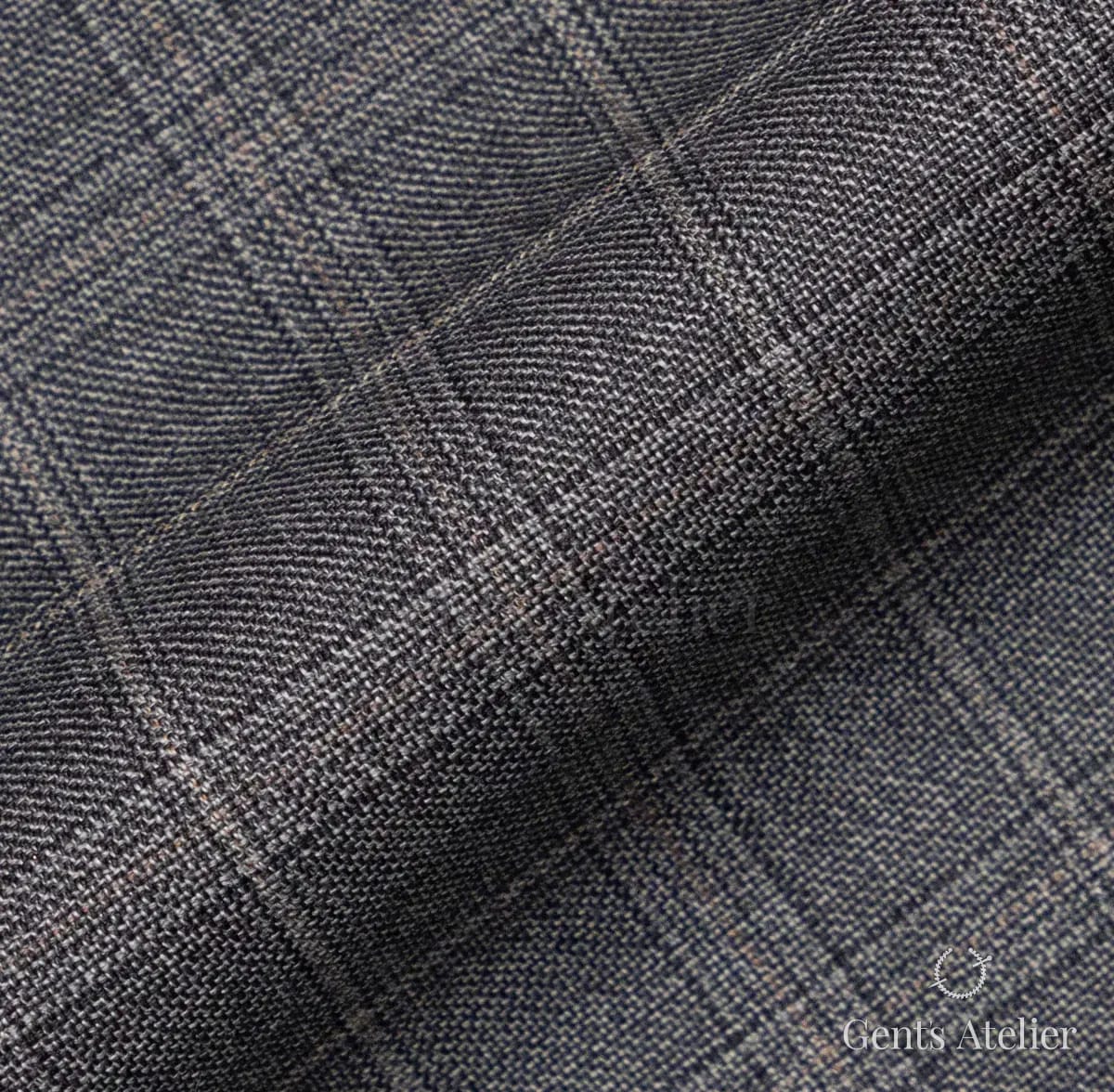 Драпировка ткани Ermenegildo Zegna 4594 крупным планом