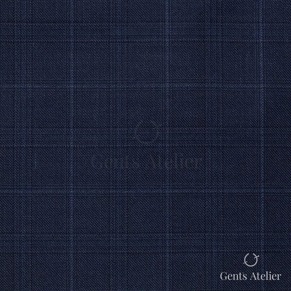 Костюм из Ermenegildo Zegna 4595 — тёмно-синий, 100% шерсть