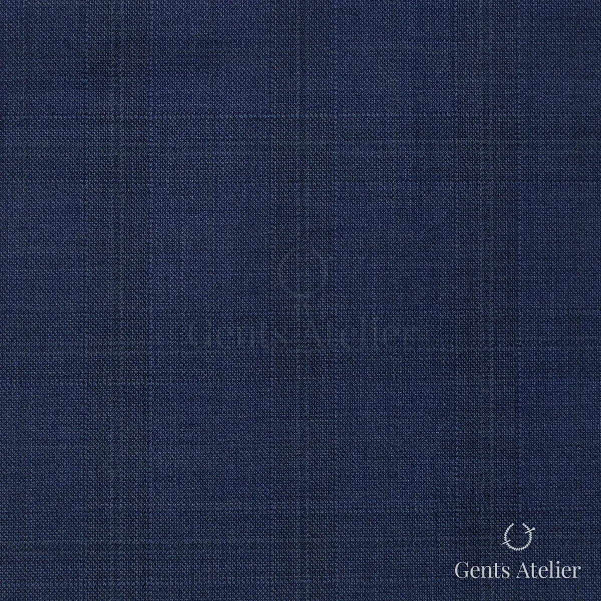 Костюм из Ermenegildo Zegna 4596 — синий, 100% шерсть