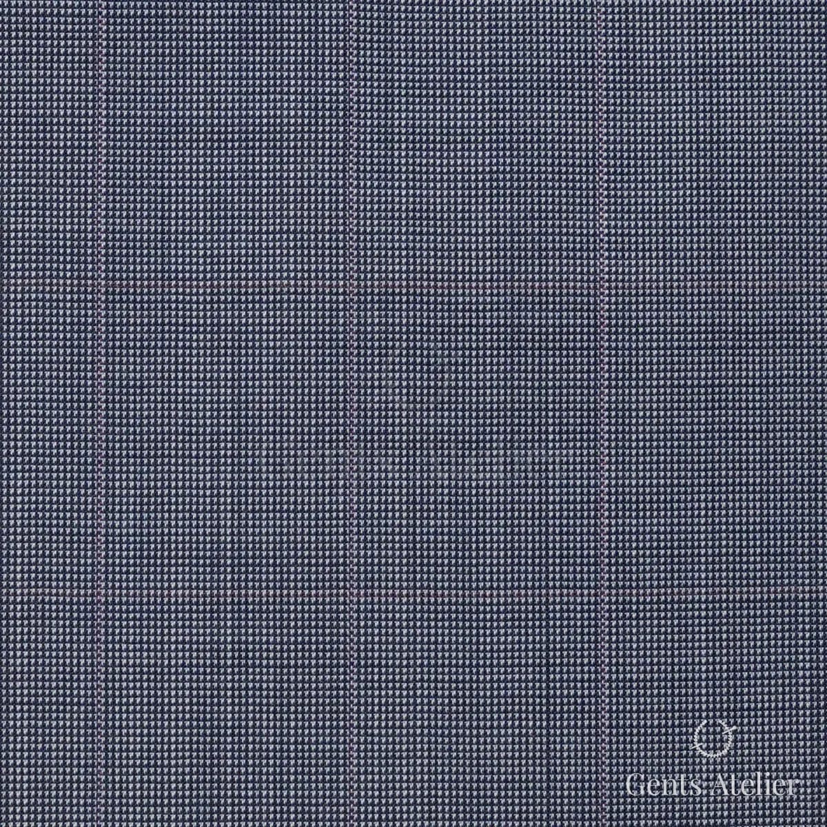 Костюм из Ermenegildo Zegna 4401 — синий, 100% шерсть