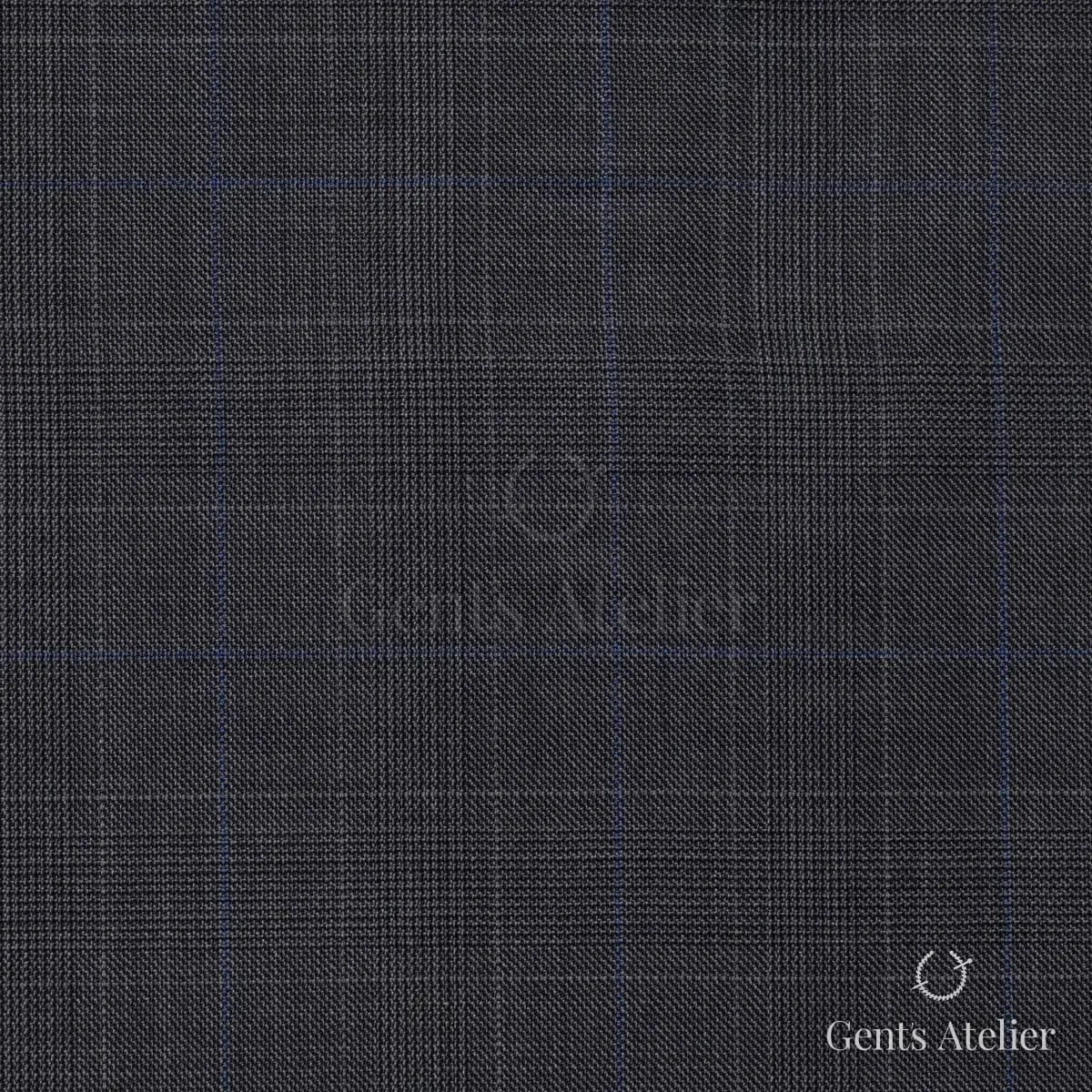 Костюм из Ermenegildo Zegna 4245 — тёмно-серый, 100% шерсть