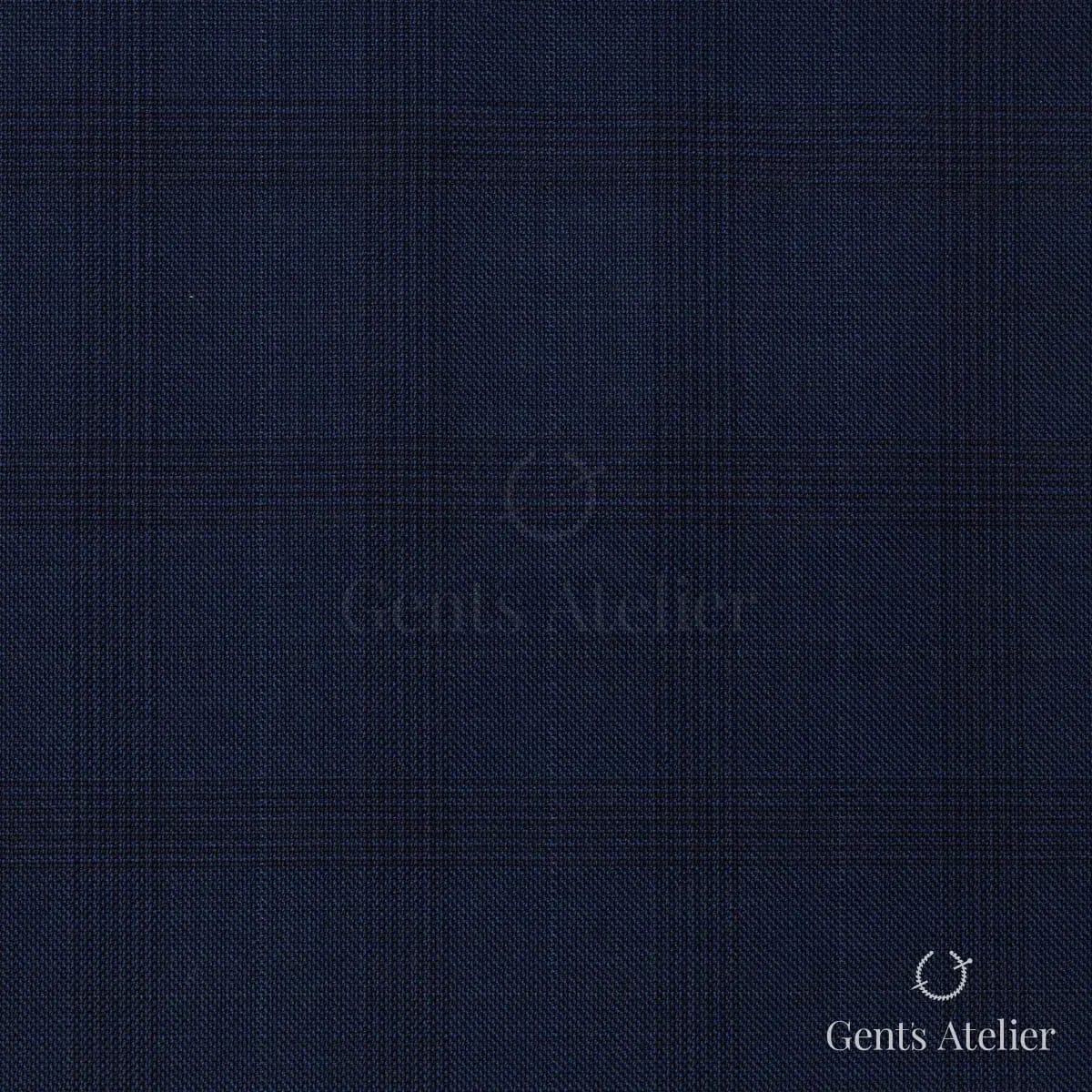 Костюм из Ermenegildo Zegna 4405 — тёмно-синий, 100% шерсть