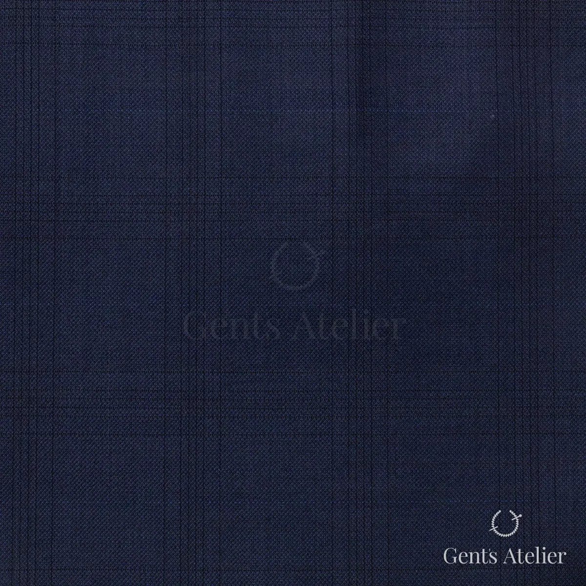 Костюм из Ermenegildo Zegna 4611 — тёмно-синий, 100% шерсть