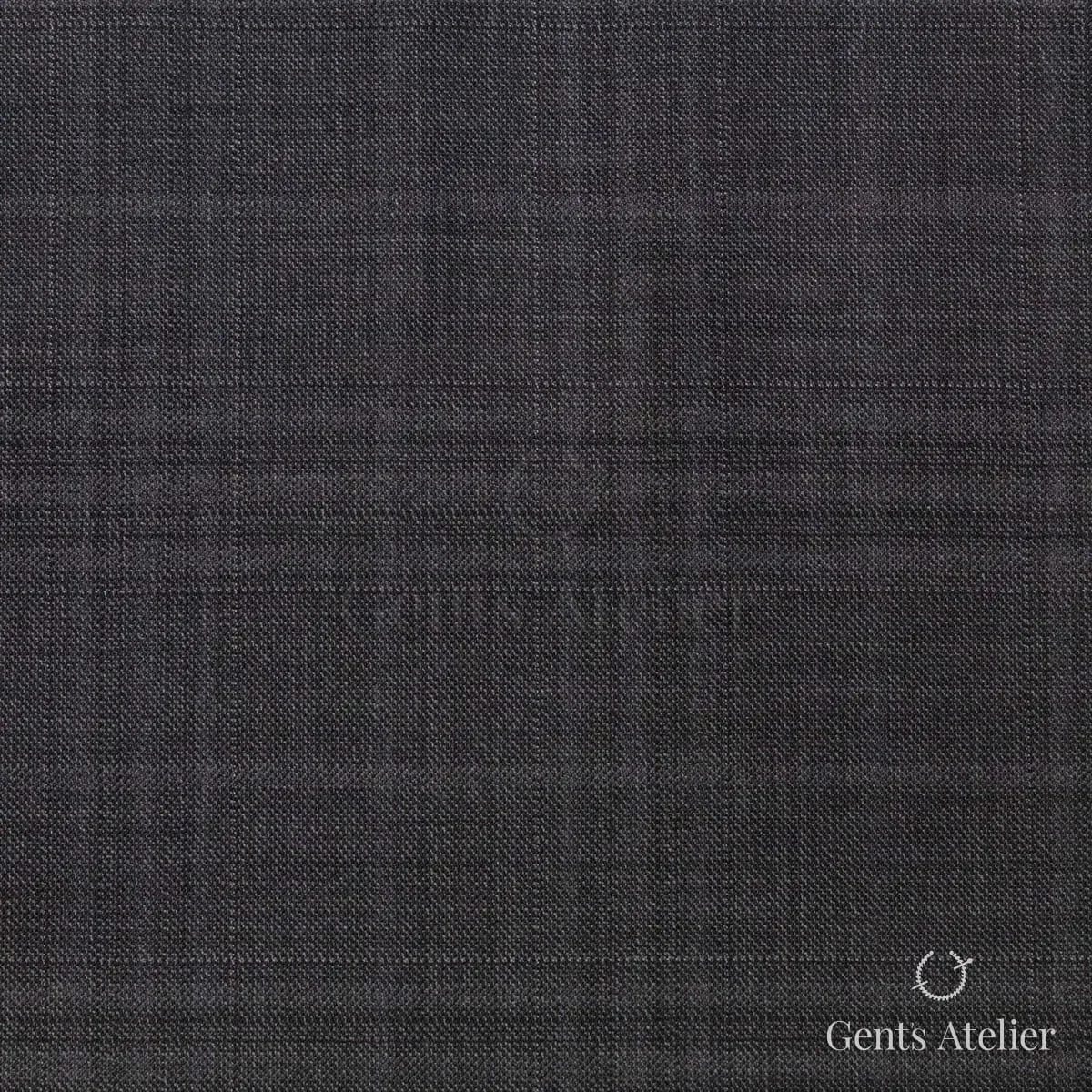 Костюм из Ermenegildo Zegna 4608 — антрацит, 100% шерсть
