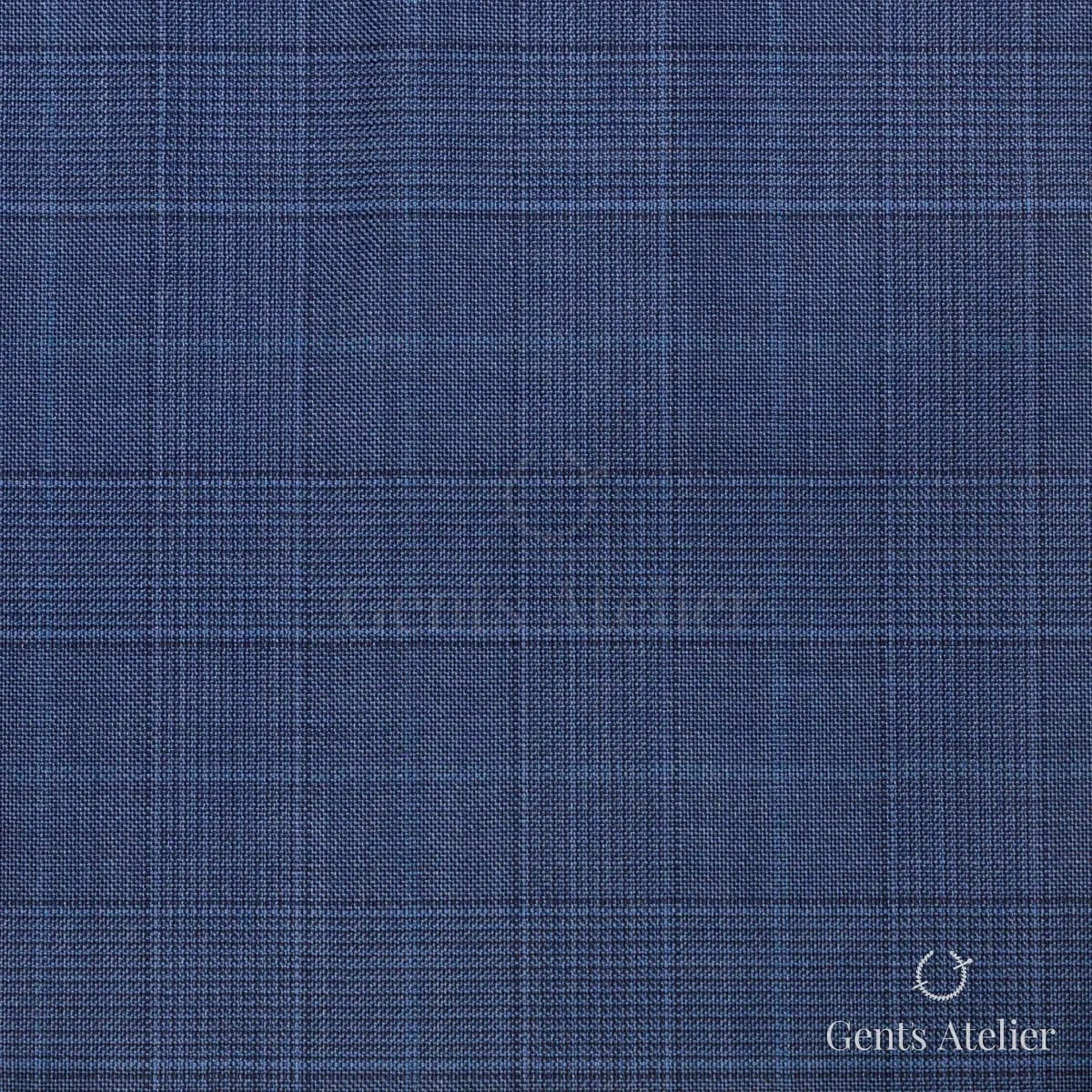 Костюм из Ermenegildo Zegna 4495 — синий, 100% шерсть