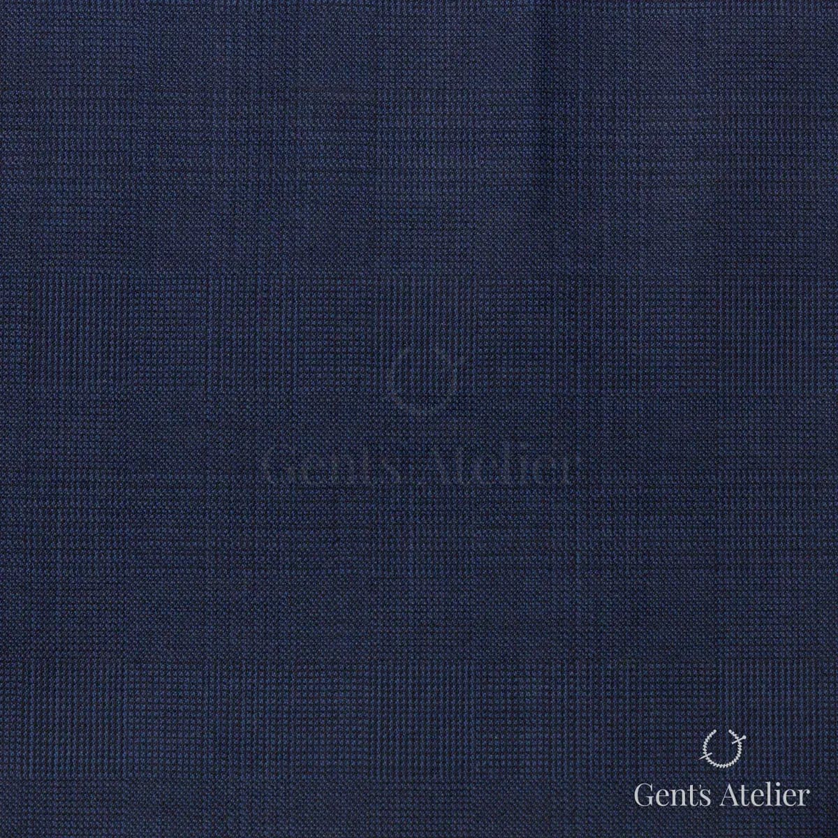 Костюм из Ermenegildo Zegna 4497 — тёмно-синий, 100% шерсть