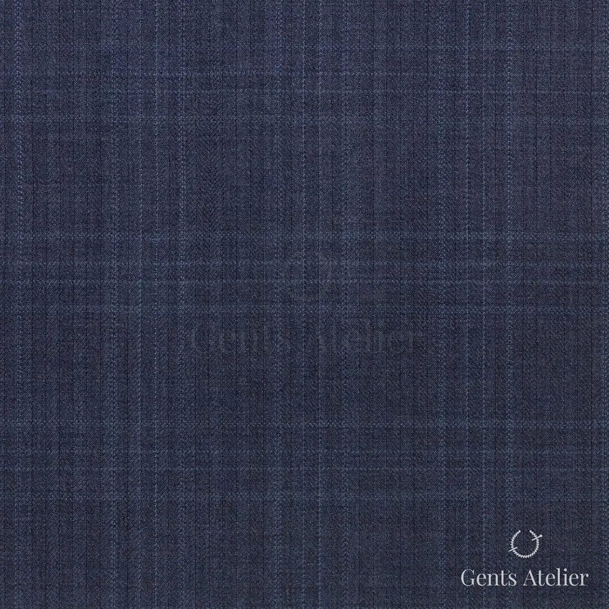 Костюм из Ermenegildo Zegna 4123 — тёмно-синий, 100% шерсть