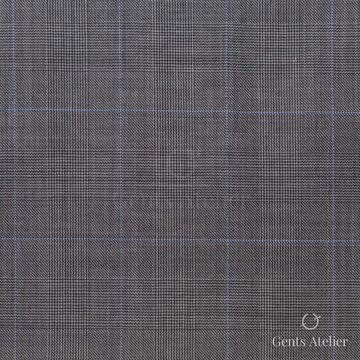 Костюм из Ermenegildo Zegna 4083 — тёмно-серый, 100% шерсть