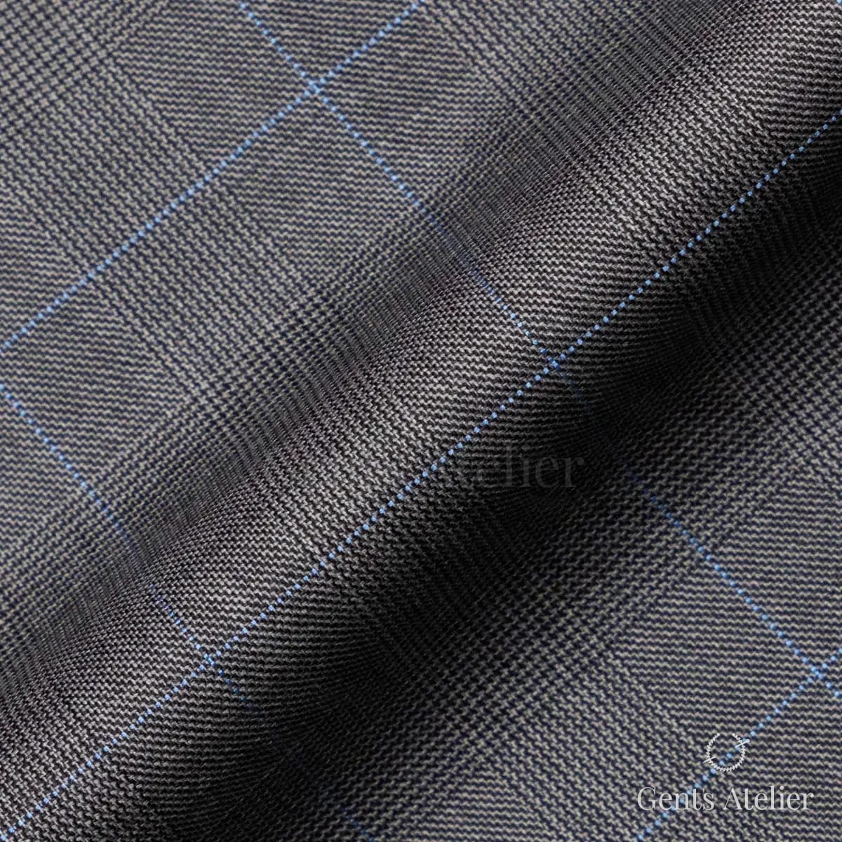 Драпировка ткани Ermenegildo Zegna 4083 крупным планом