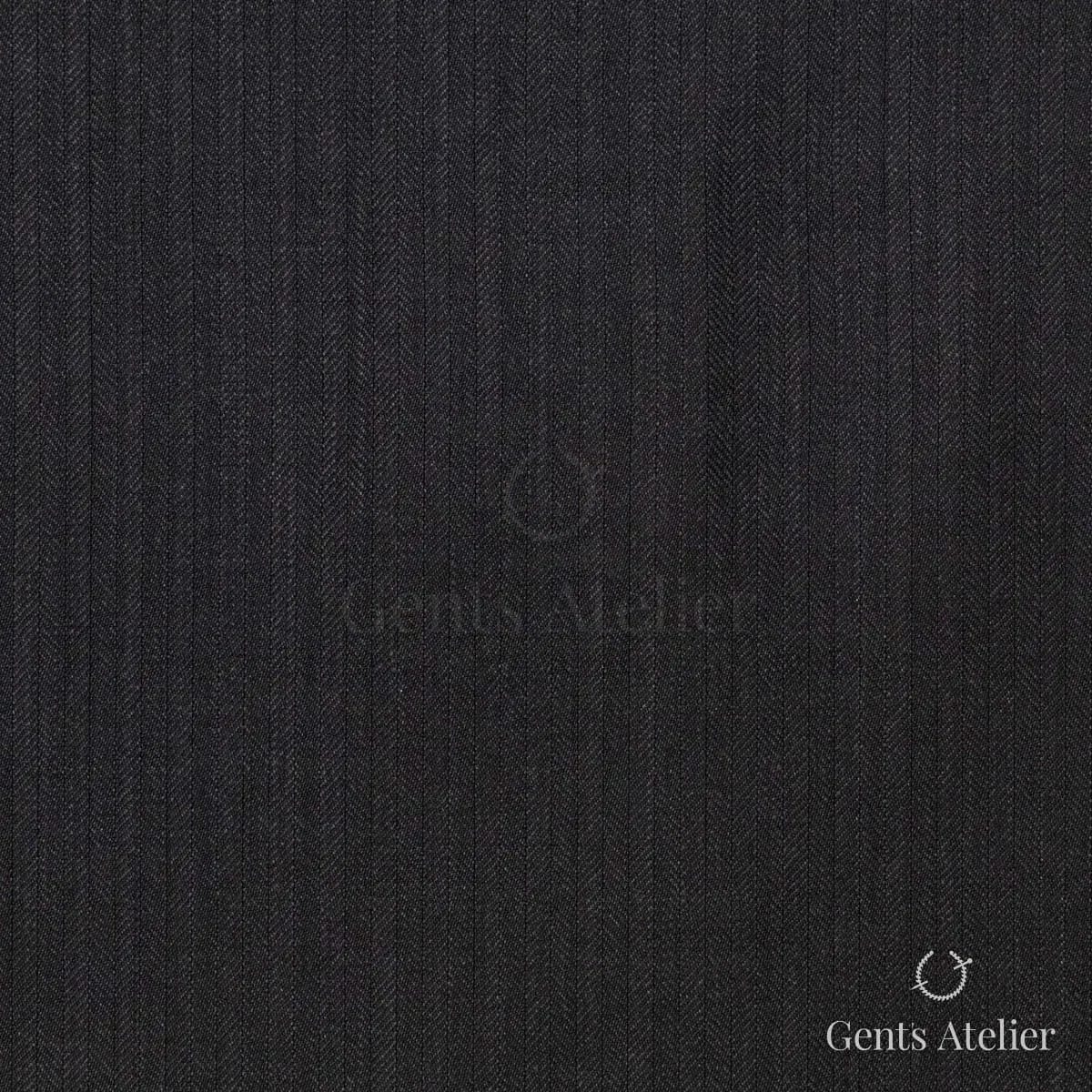 Костюм из Ermenegildo Zegna 4073 — чёрный, 100% шерсть