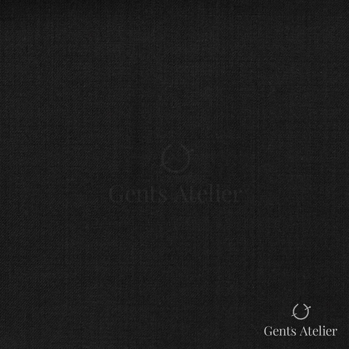 Костюм из Ermenegildo Zegna 4046 — чёрный, 100% шерсть