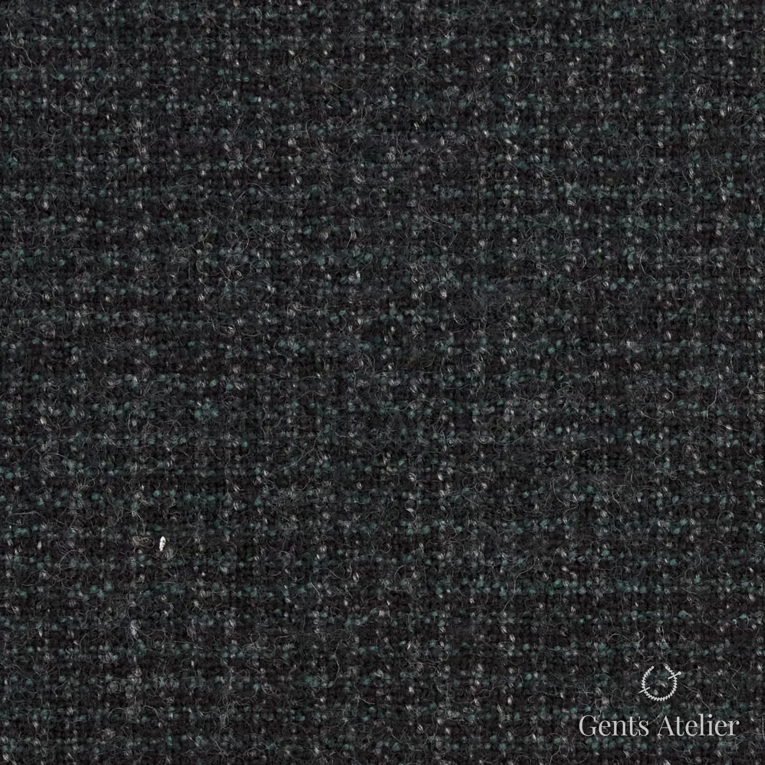 Костюм из Drago TTD2516 — тёмно-зелёный меланж, 100% Шерсть