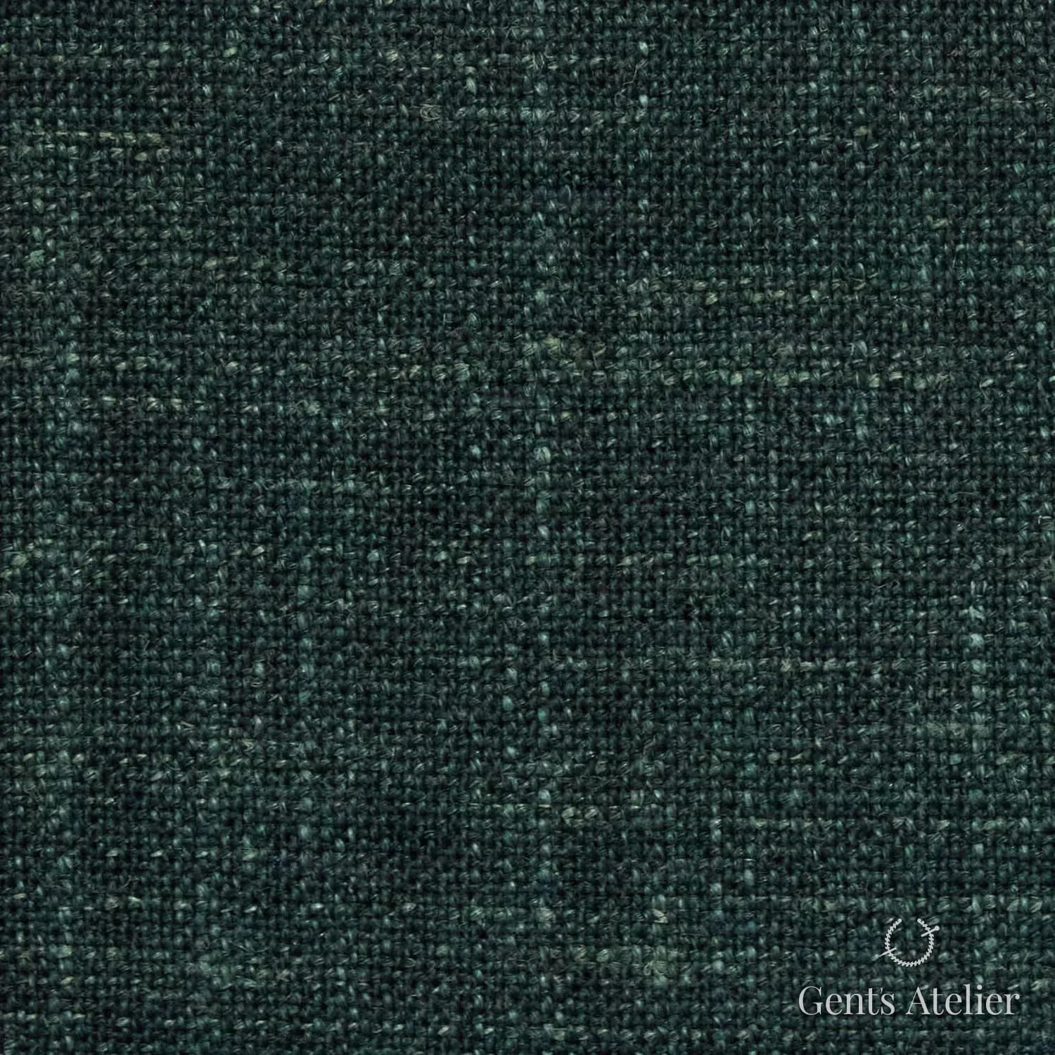 Костюм из Loro Piana TTL2464 — тёмно-зелёный, 71% Шерсть, 15% Шёлк, 14% Лён