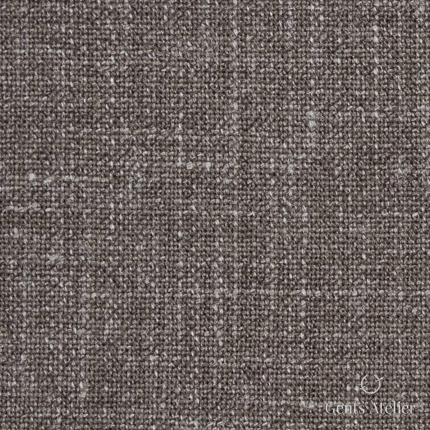 Костюм из Loro Piana TTL2465 — тёмно-бежево-коричневый (тоуп), 71% Шерсть, 15% Шёлк, 14% Лён