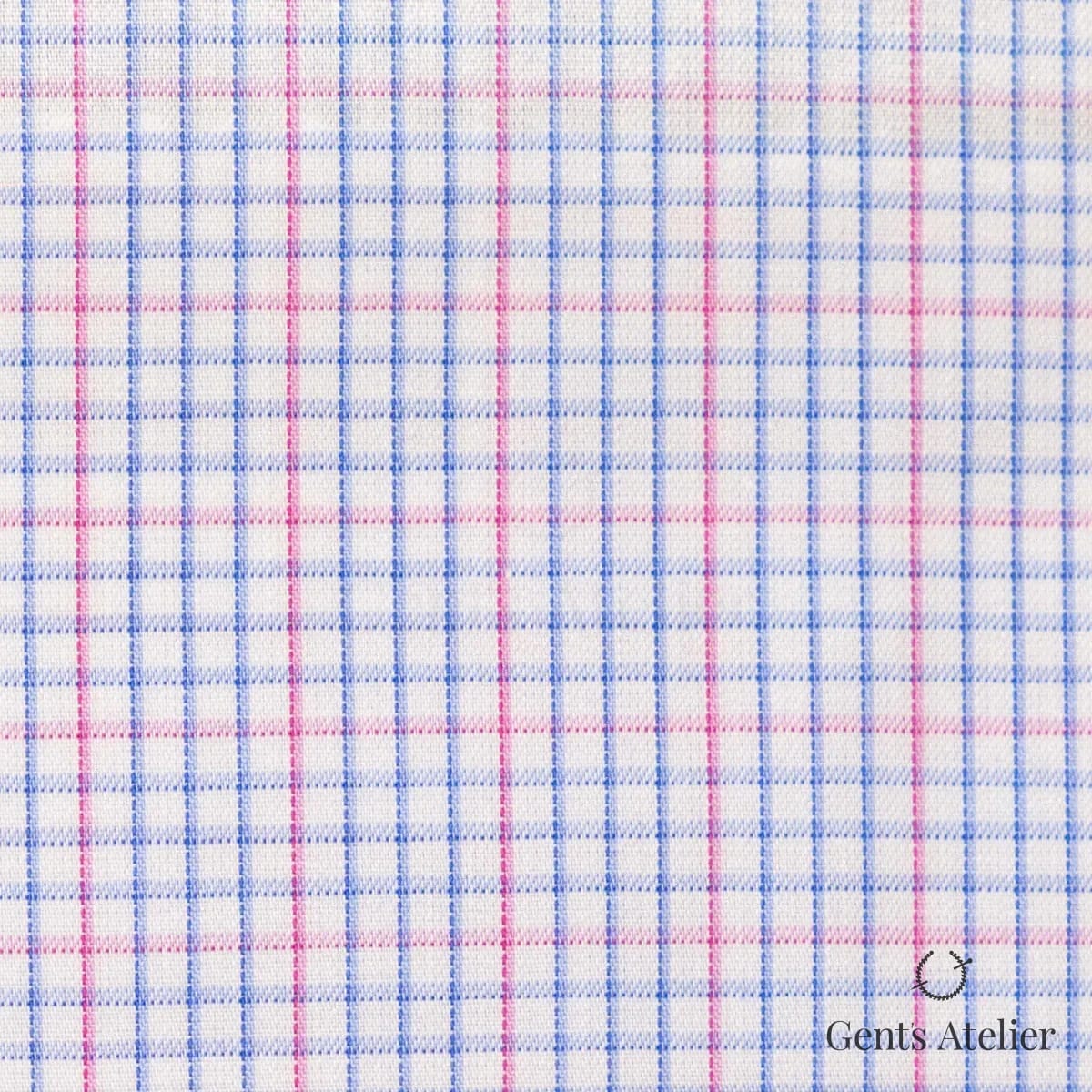 Сорочка из Geneva TSCL067 — Белый / Голубой, 100% хлопок