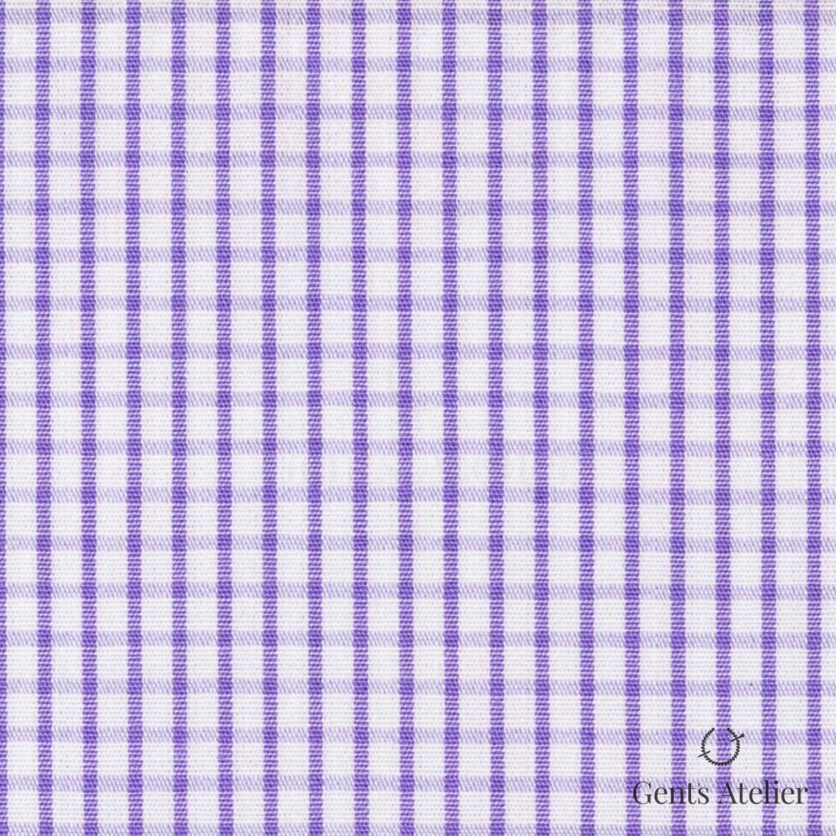 Сорочка из Geneva TSHL363 — Белый / Фиолетовый, 100% хлопок