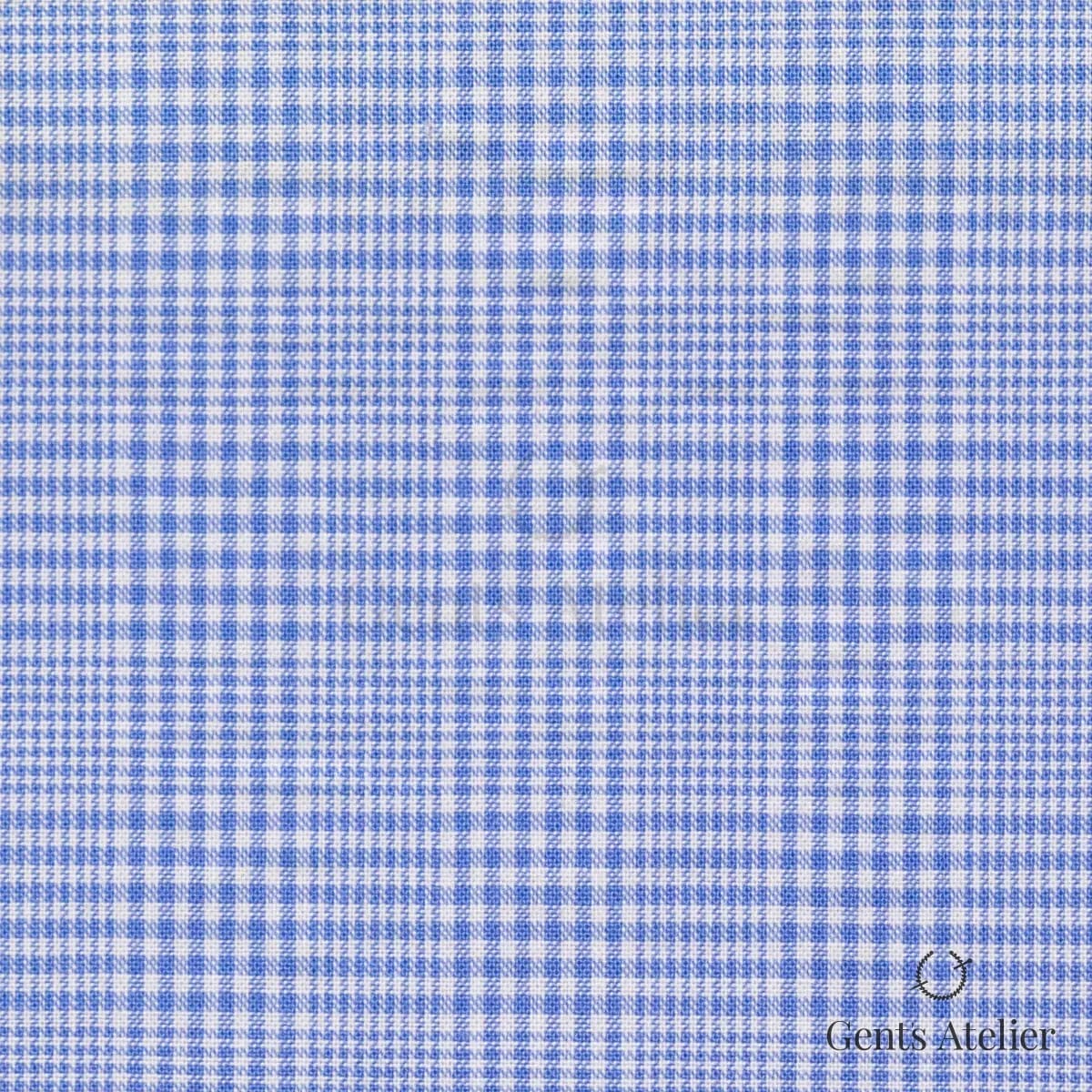 Сорочка из Geneva TSHL368 — Белый / Синий, 100% хлопок