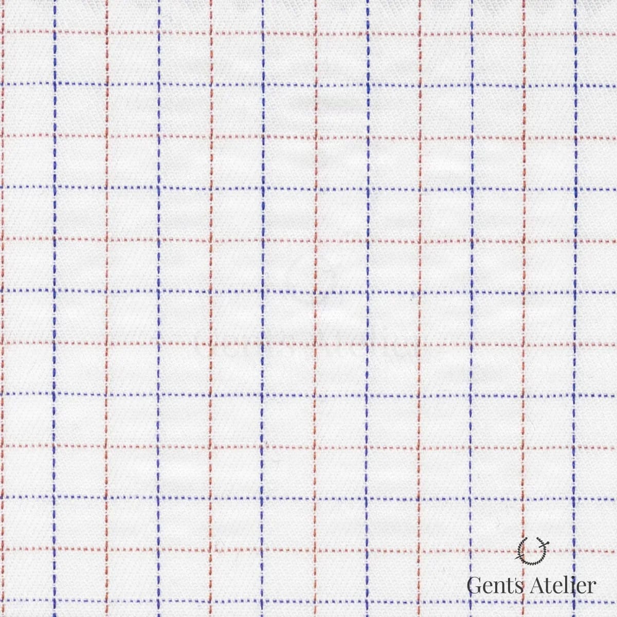 Сорочка из Geneva TSHL384 — Белый / Оранжево-синий, 100% хлопок