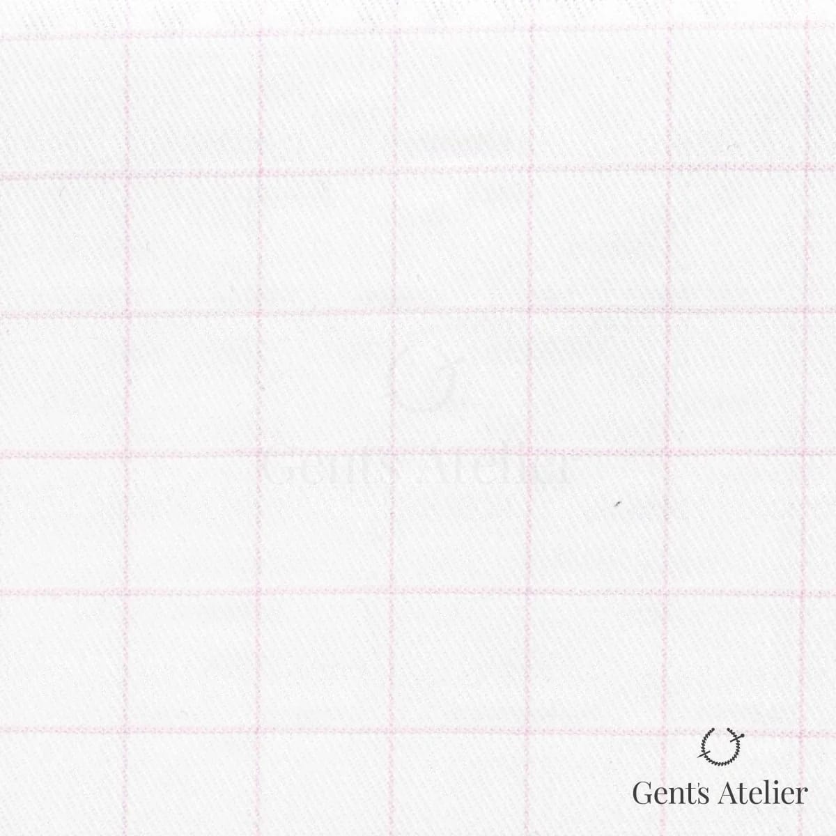 Сорочка из Geneva TSHL403 — Белый / Розовый, 100% хлопок