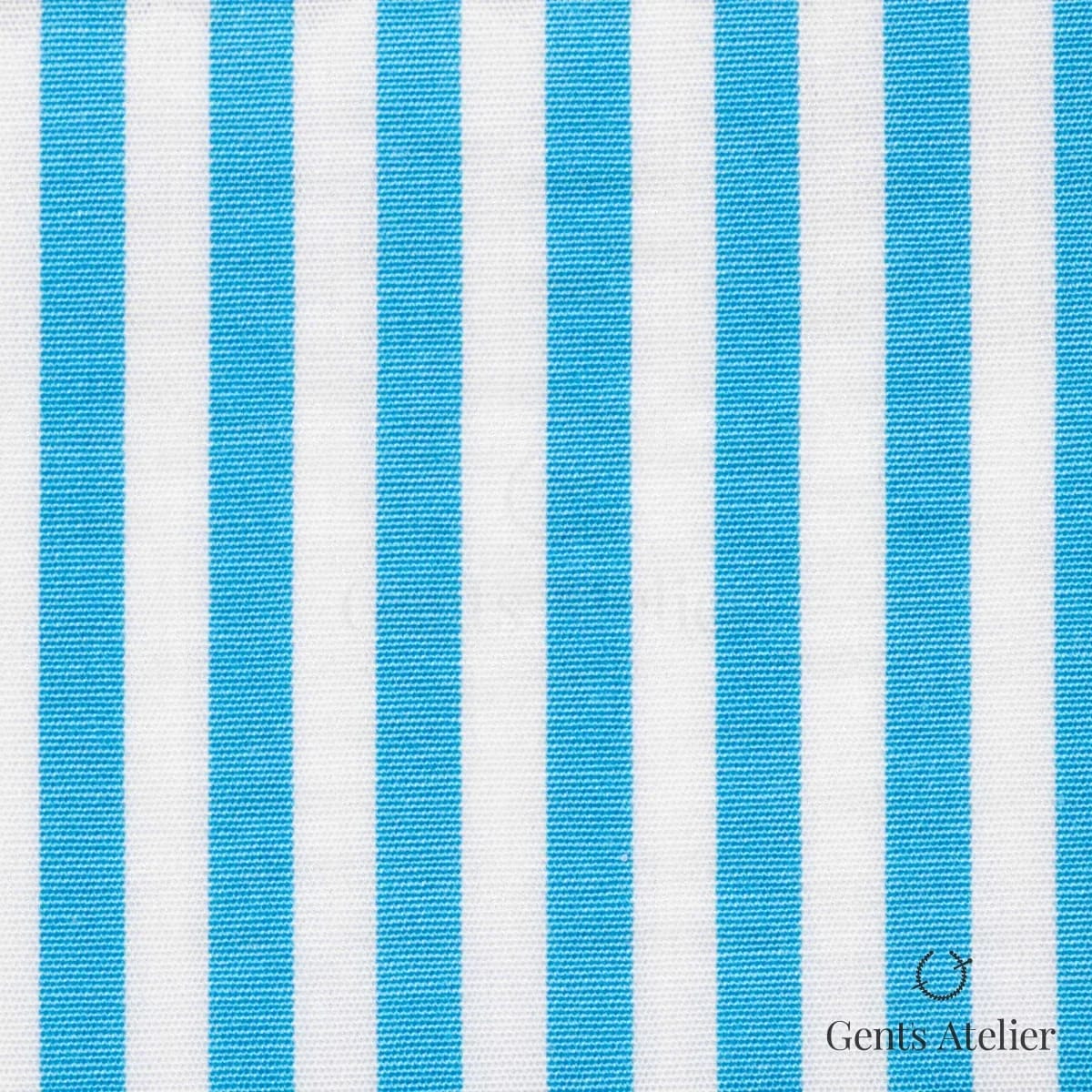 Сорочка из Geneva TSCL035 — Белый/Бирюзовый, 100% хлопок