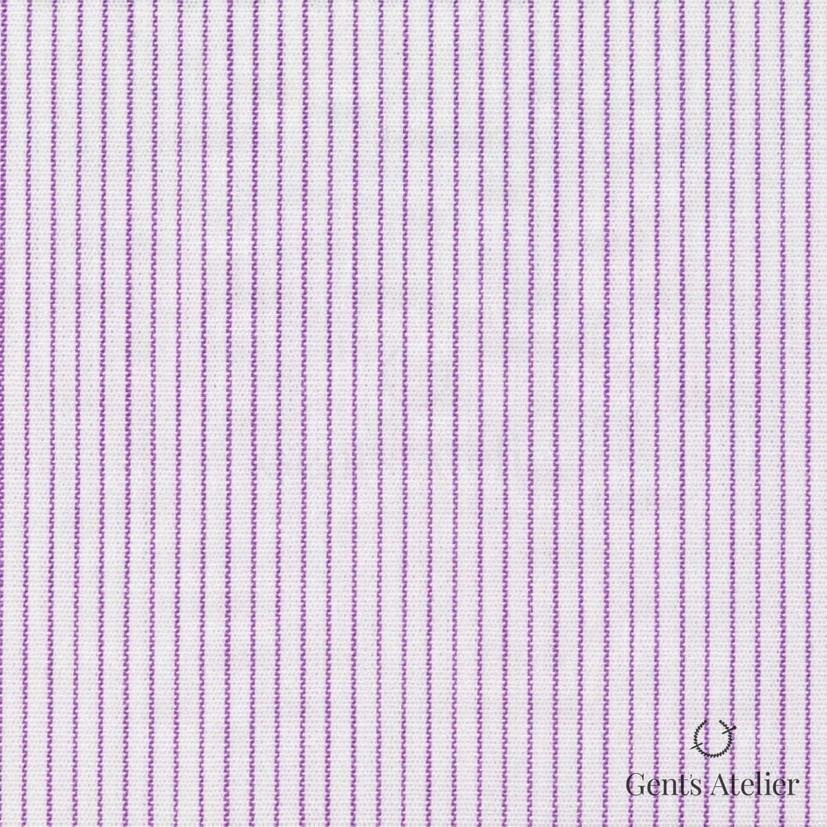 Сорочка из Geneva TSHL345 — Белый / Фиолетовый, 100% хлопок