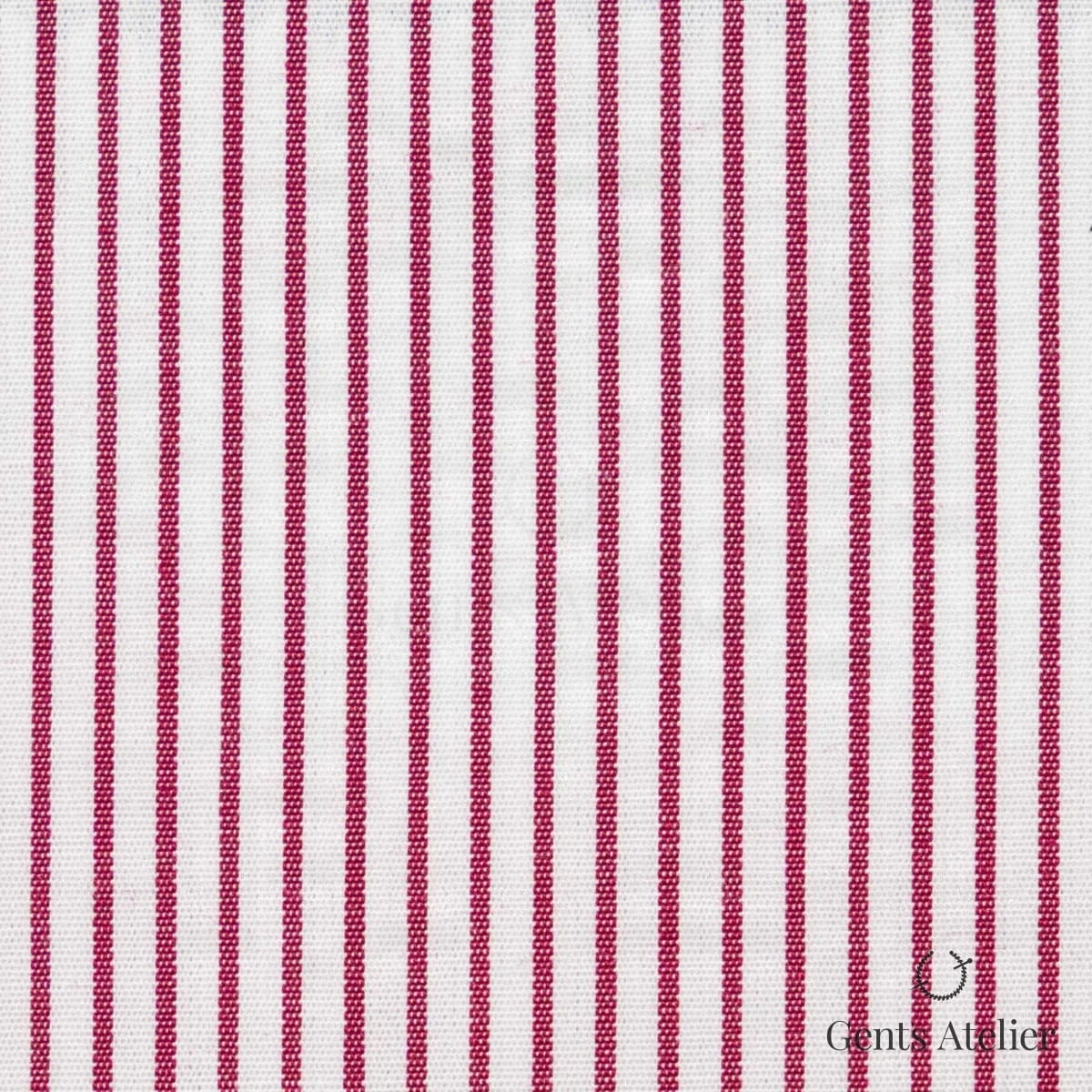Сорочка из Geneva TSHL352 — Белый / Малиновый, 100% хлопок