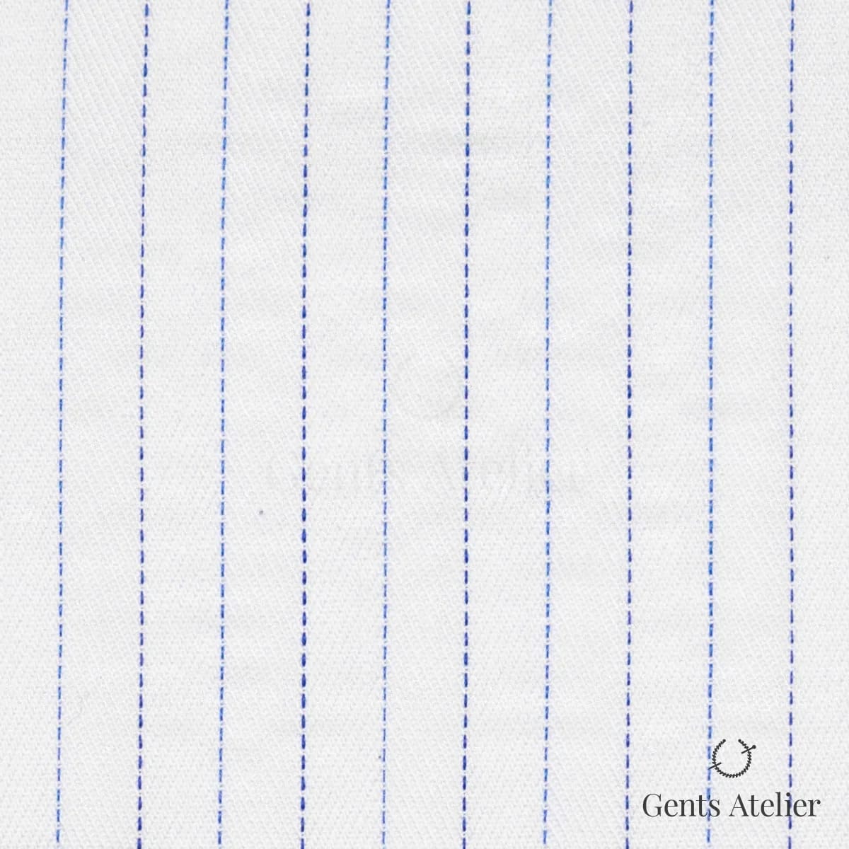 Сорочка из Geneva TSHL375 — Белый / Синий, 100% хлопок