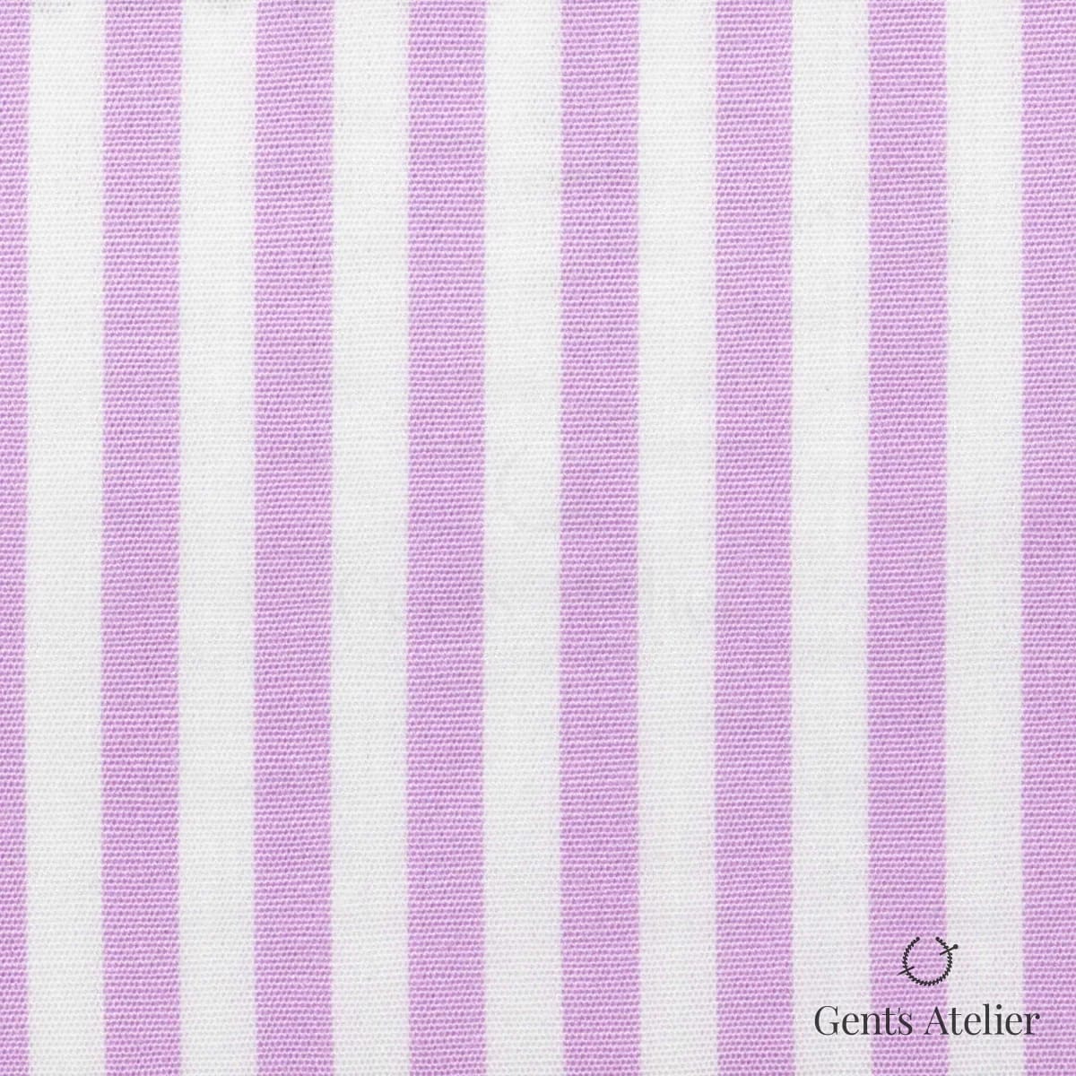 Сорочка из Geneva TSHL393 — Белый/Сиреневый, 100% хлопок