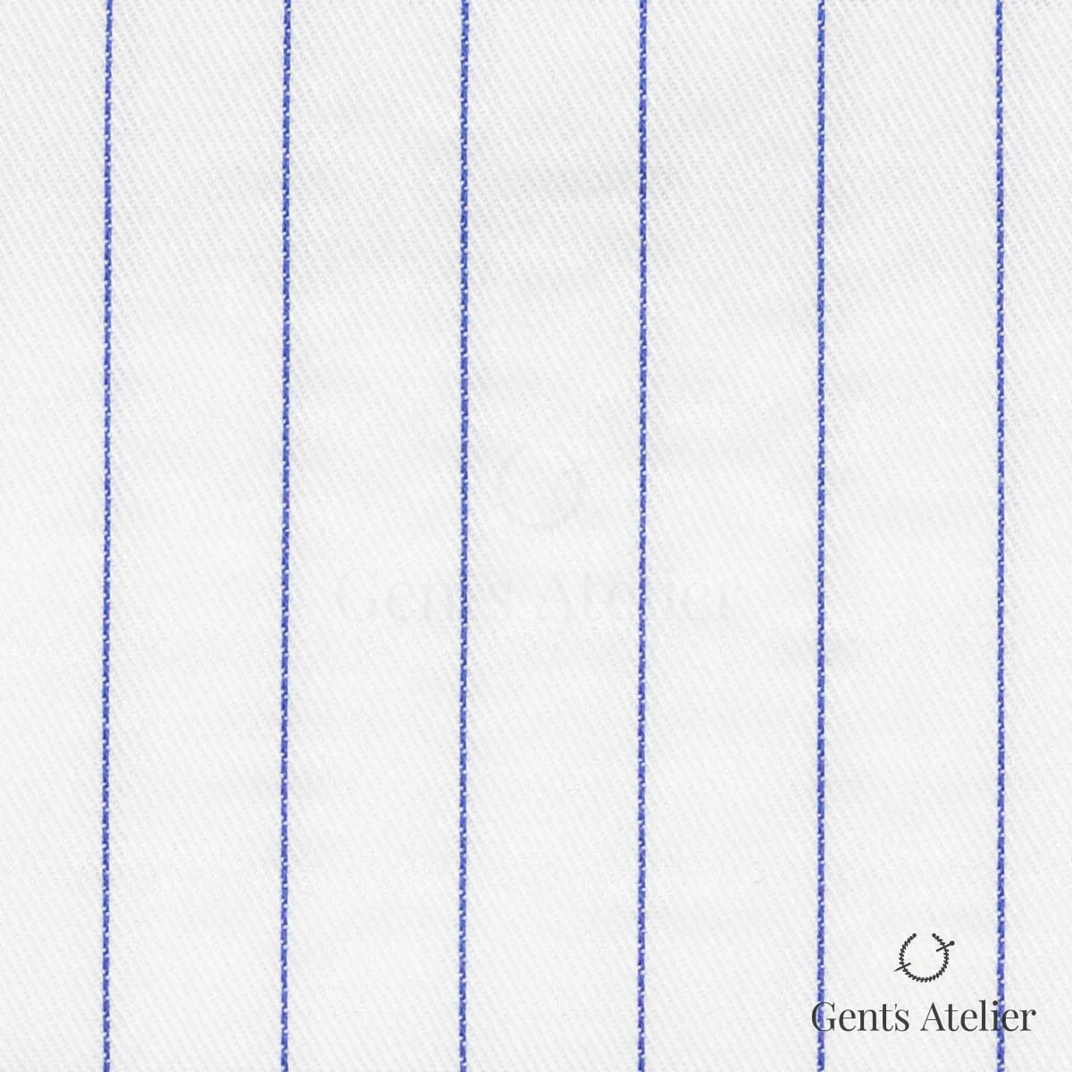 Сорочка из Geneva TSHL400 — Белый / Синий, 100% хлопок