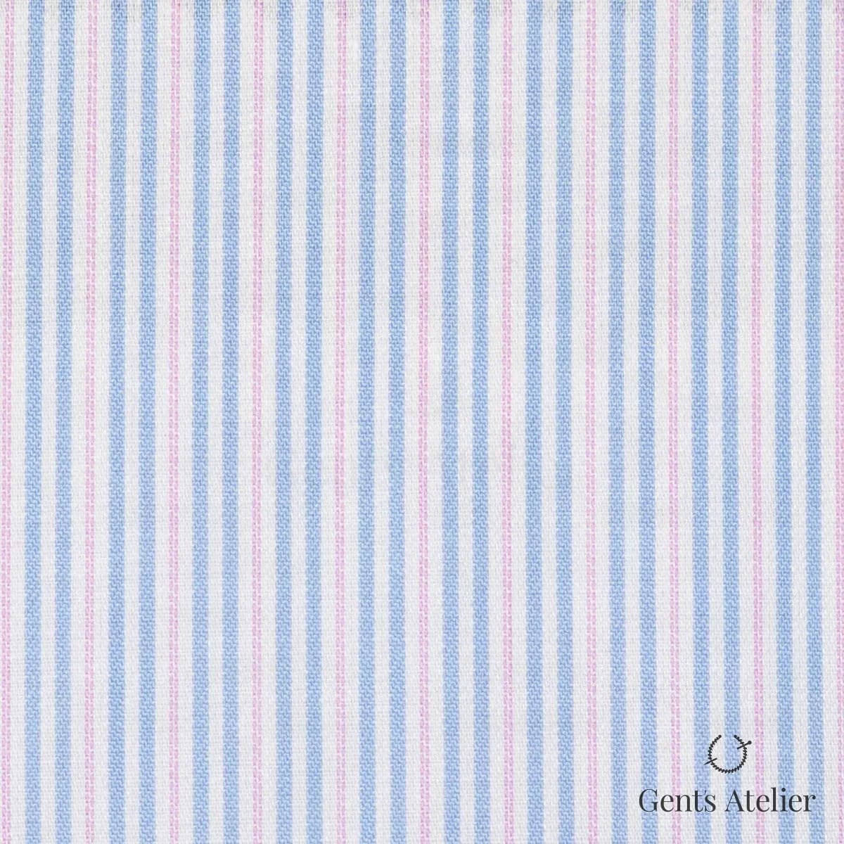 Сорочка из Geneva TSHL698 — Белый / Голубой, 100% хлопок