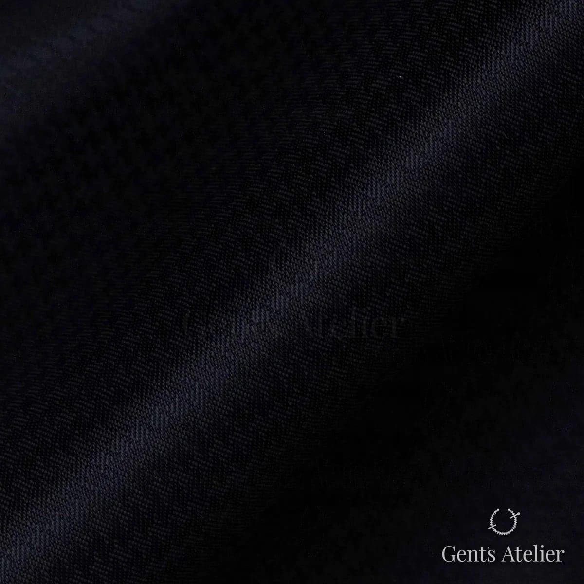 Драпировка ткани Gladson 360040 Navy - A крупным планом