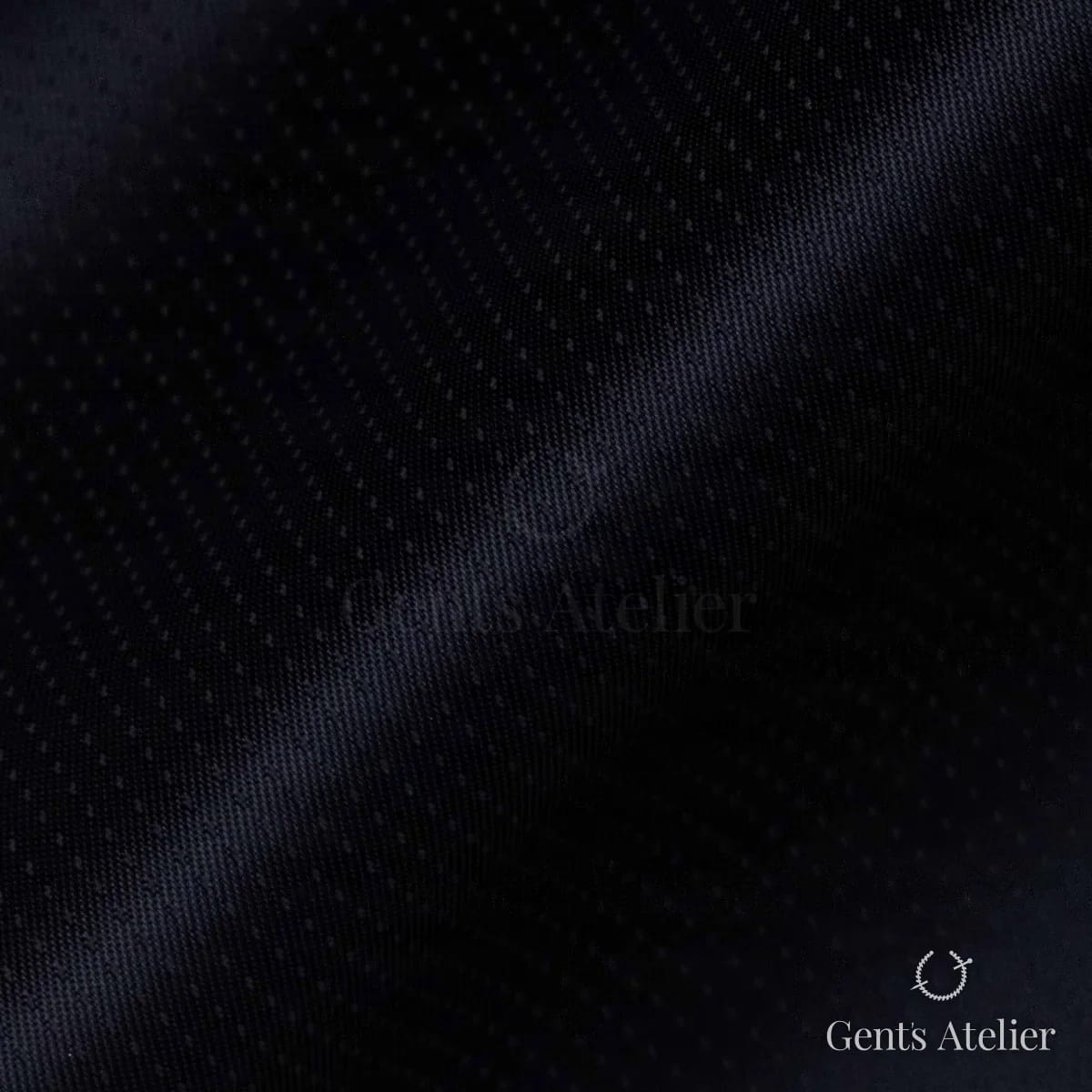 Драпировка ткани Gladson 360044 Navy - A крупным планом