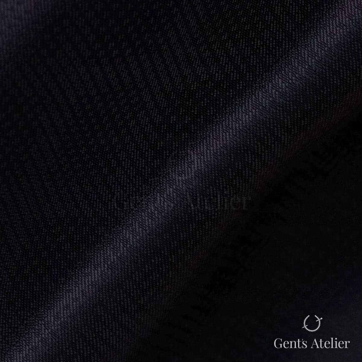 Драпировка ткани Gladson 360035 Navy - A крупным планом