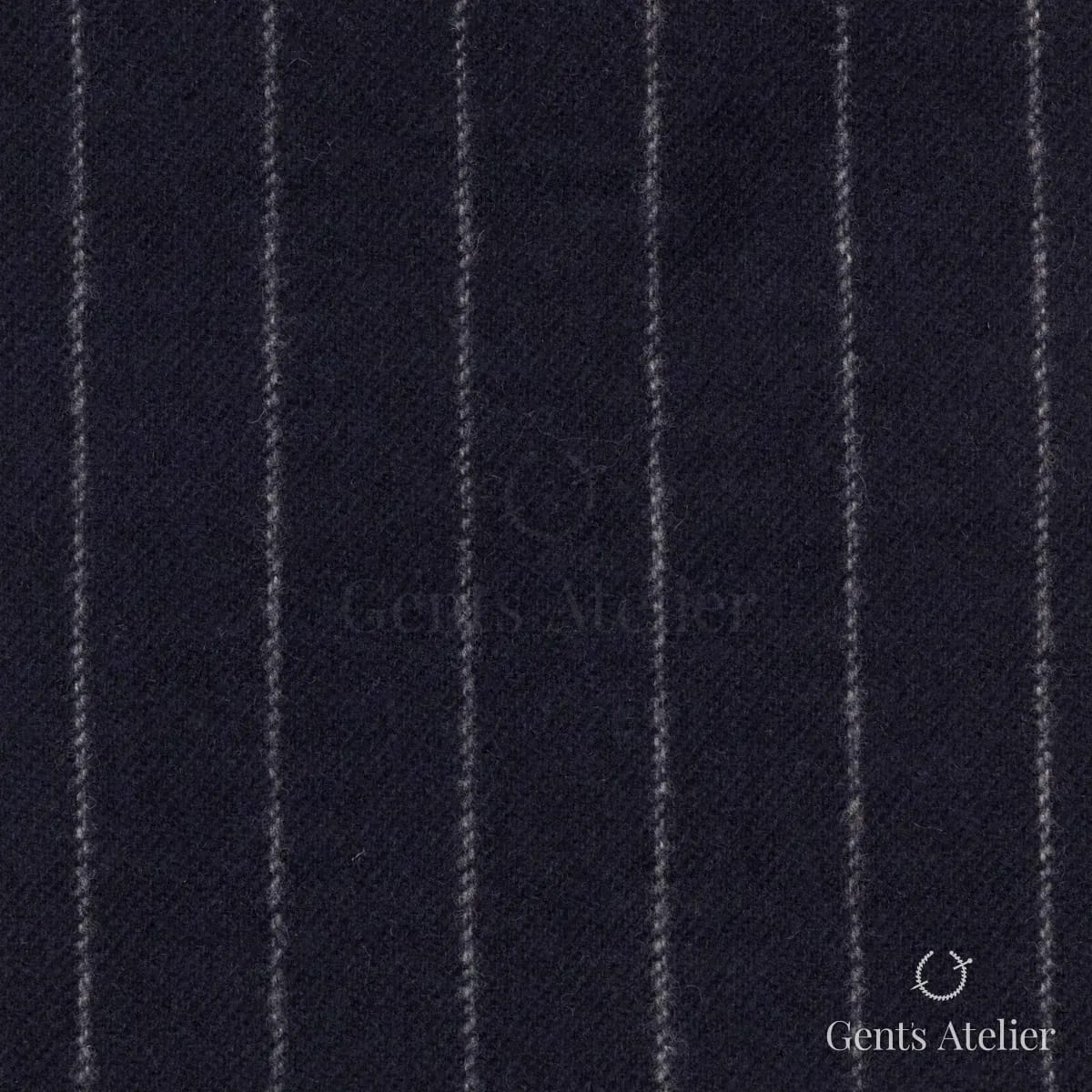 Зимний костюм из Holland & Sherry 8422000 — тёмно-синий, 100% шерсть