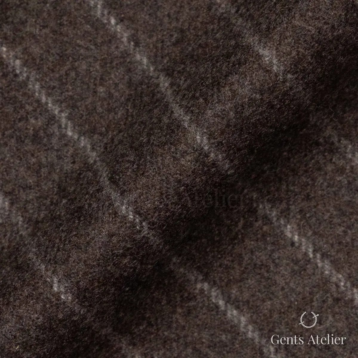 Драпировка ткани Holland & Sherry 8422005 крупным планом