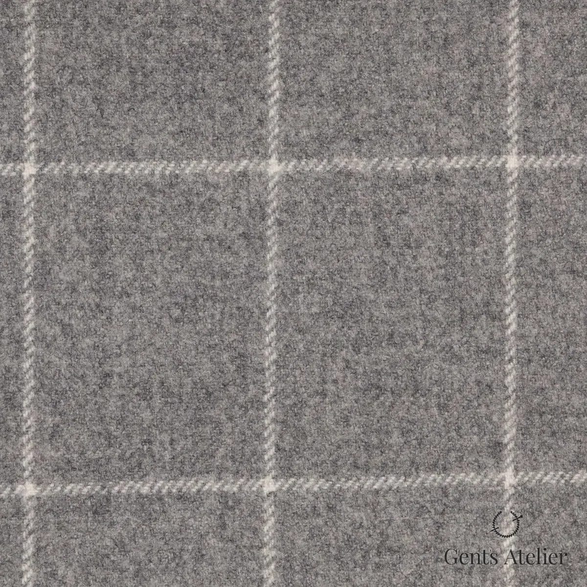 Зимний костюм из Holland & Sherry 8422011 — светло-серый, 100% шерсть