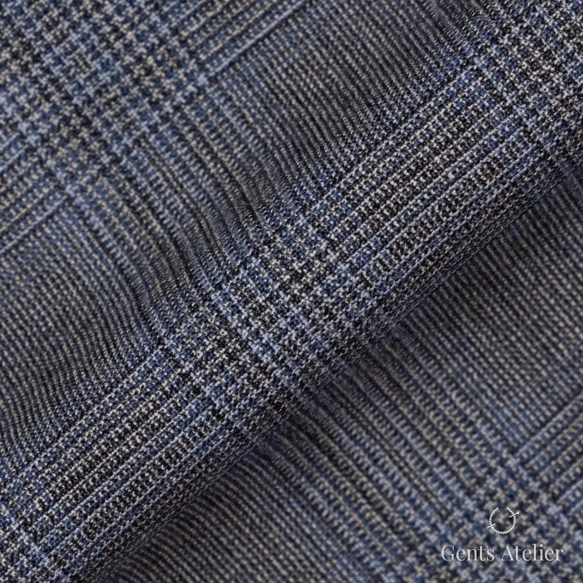 Драпировка ткани Holland & Sherry 2622007 крупным планом
