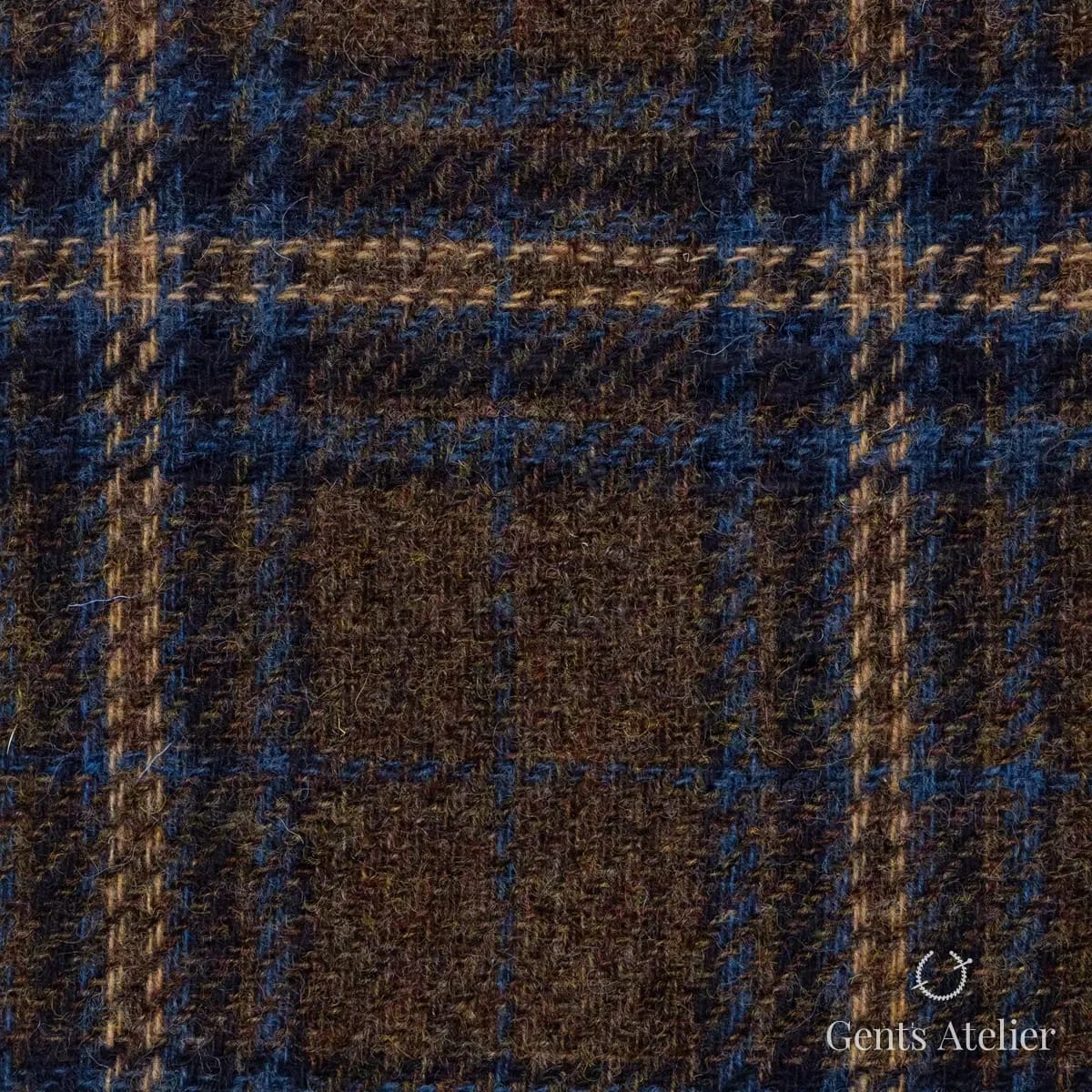Зимний костюм из Holland & Sherry 8821012 — коричневый, 100% шерсть