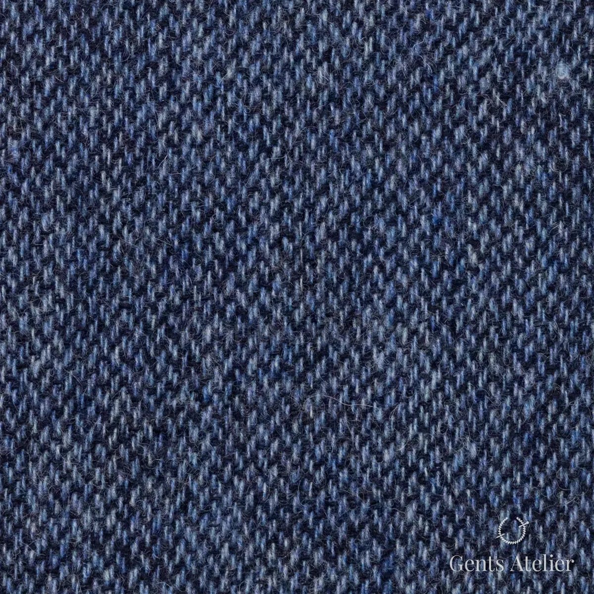Зимний костюм из Holland & Sherry 8821027 — синий, 100% шерсть